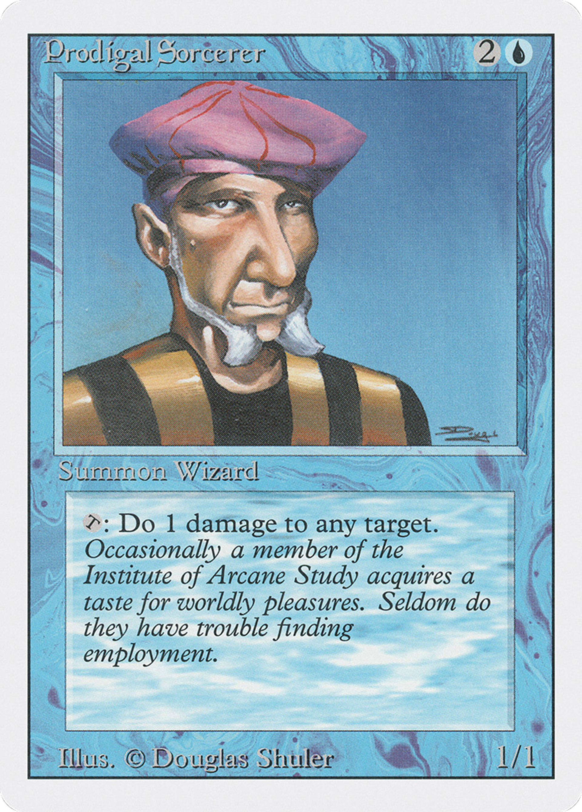 Prodigal Sorcerer — Revised Edition — Magic: The Gathering