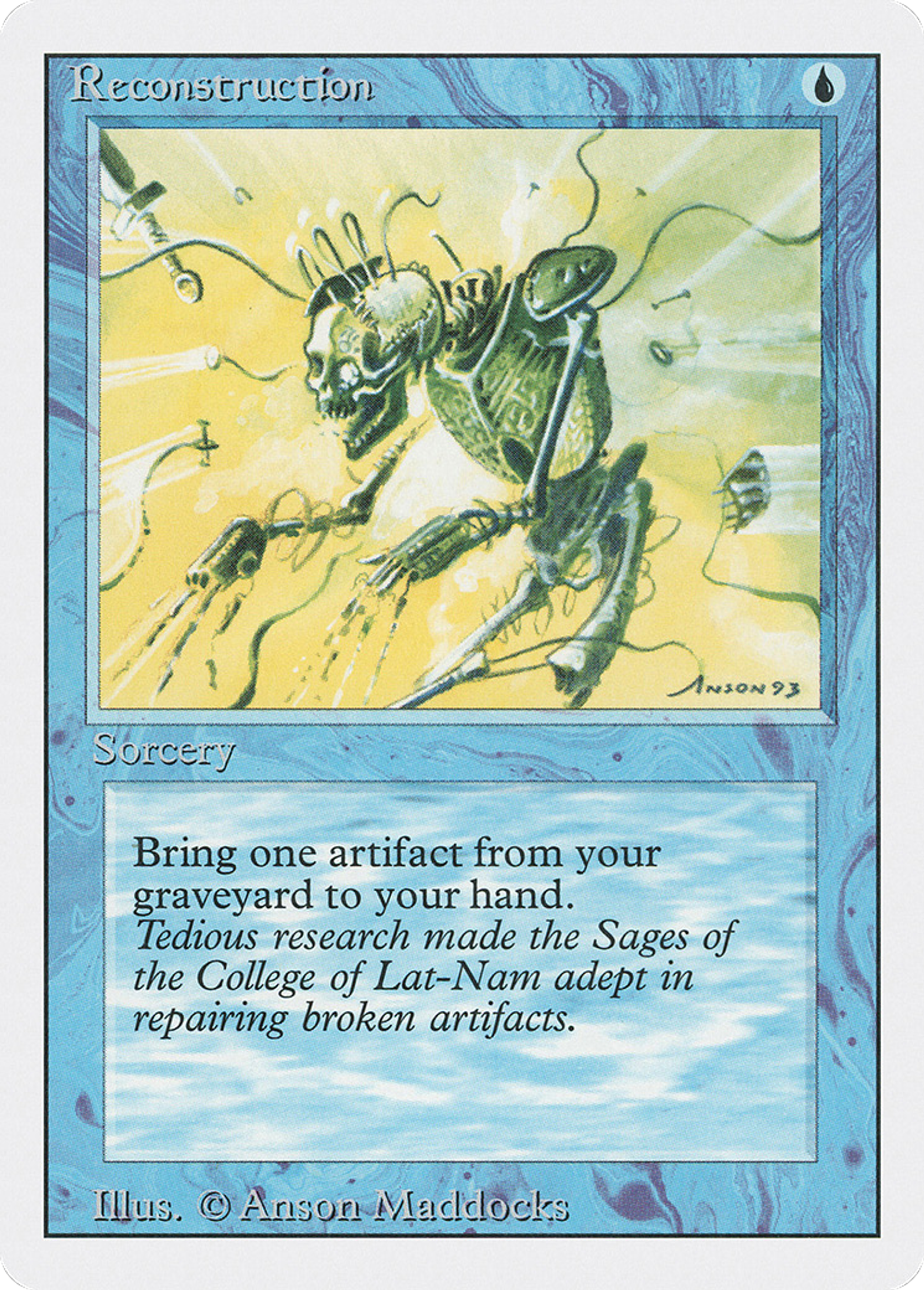 Reconstruction — Revised Edition — Magic: The Gathering