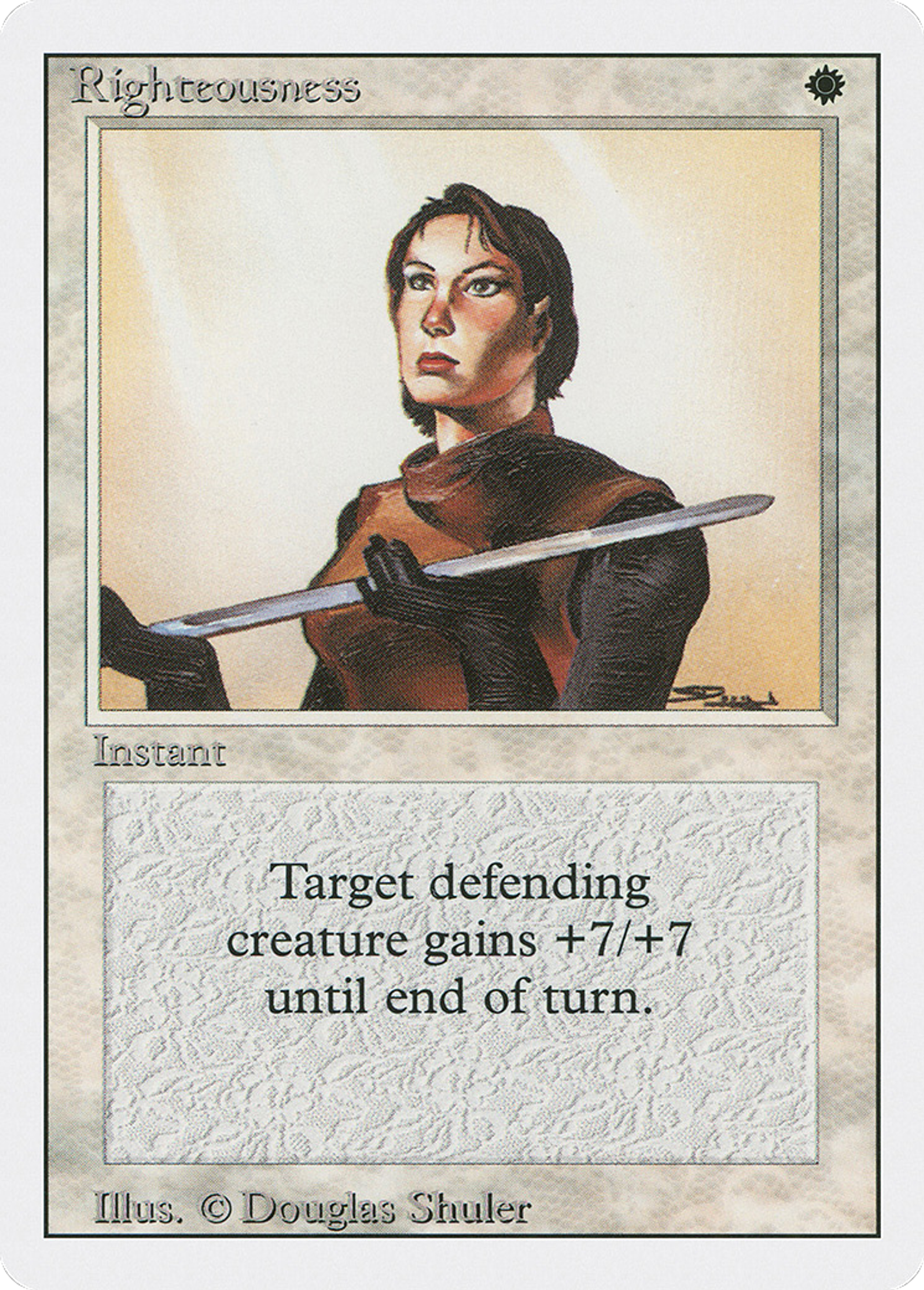 Righteousness — Revised Edition — Magic: The Gathering