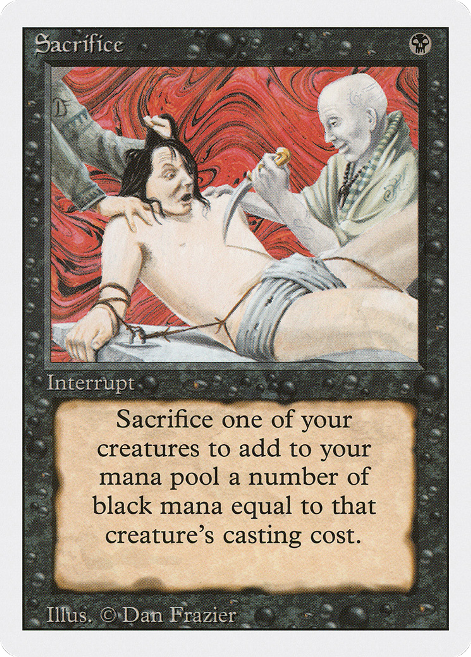 Sacrifice — Revised Edition — Magic: The Gathering