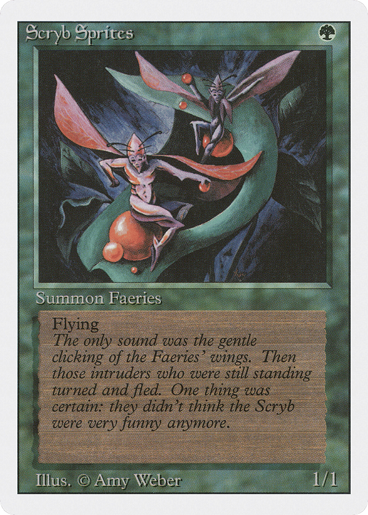 Scryb Sprites — Revised Edition — Magic: The Gathering