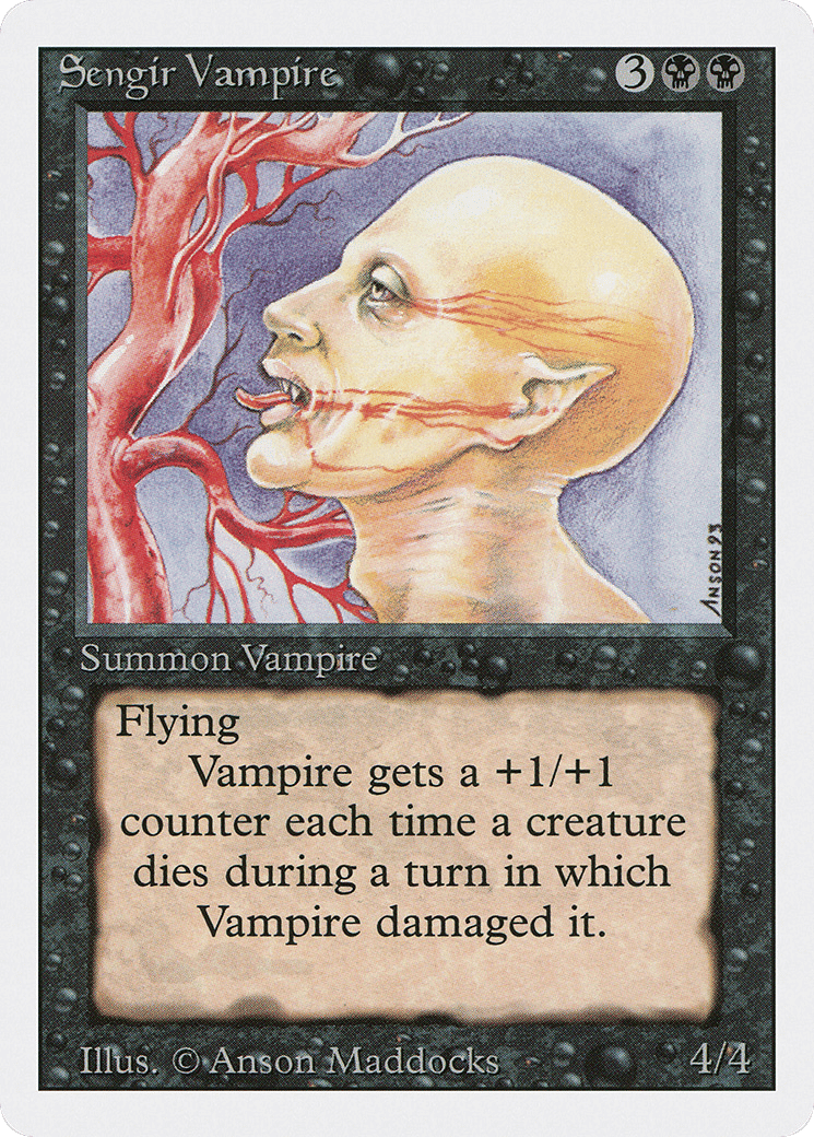 Sengir Vampire — Revised Edition — Magic: The Gathering