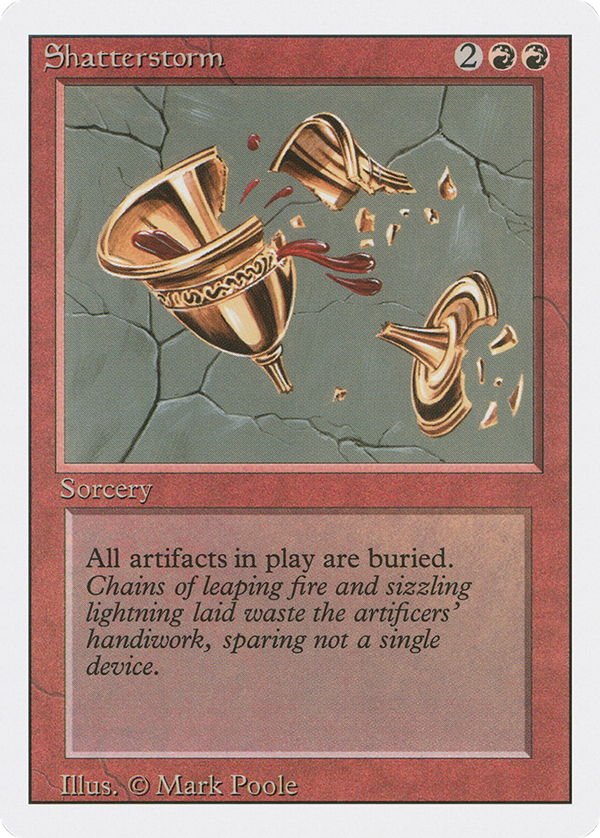 Shatterstorm — Revised Edition — Magic: The Gathering
