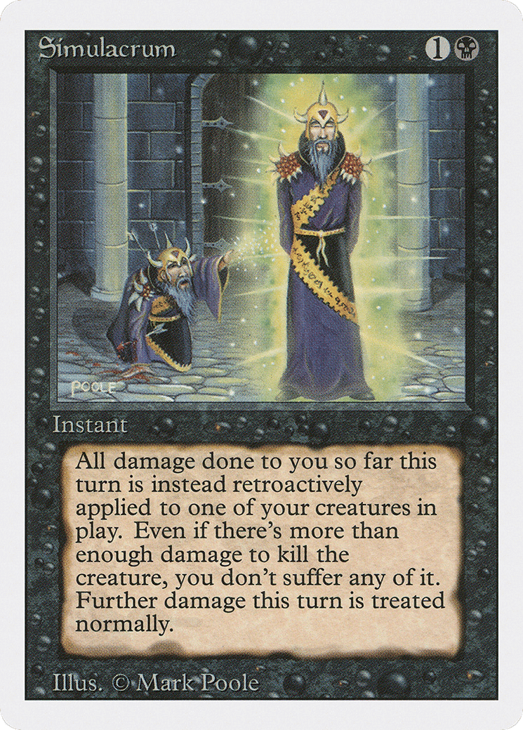 Simulacrum — Revised Edition — Magic: The Gathering
