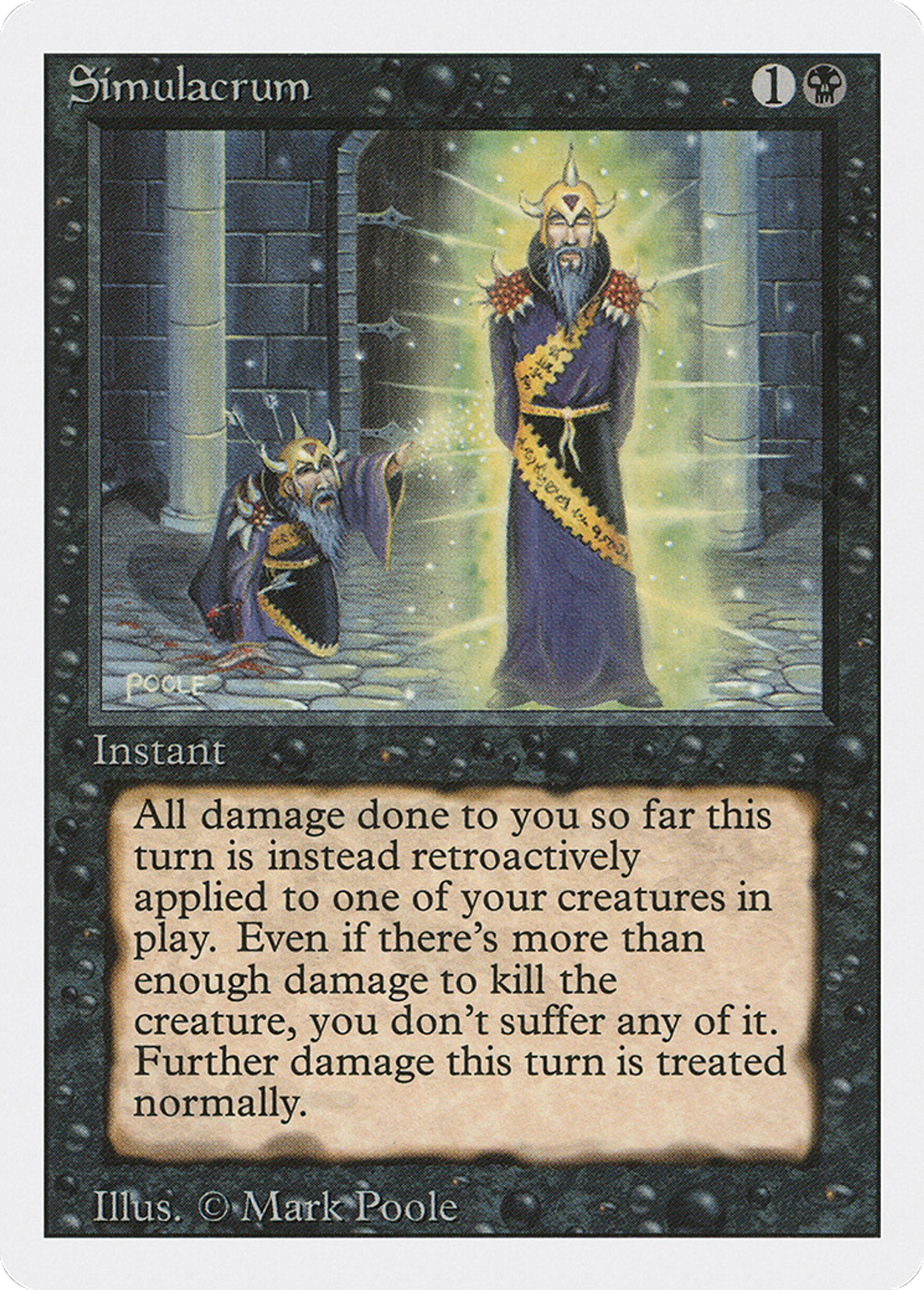 Simulacrum — Revised Edition — Magic: The Gathering