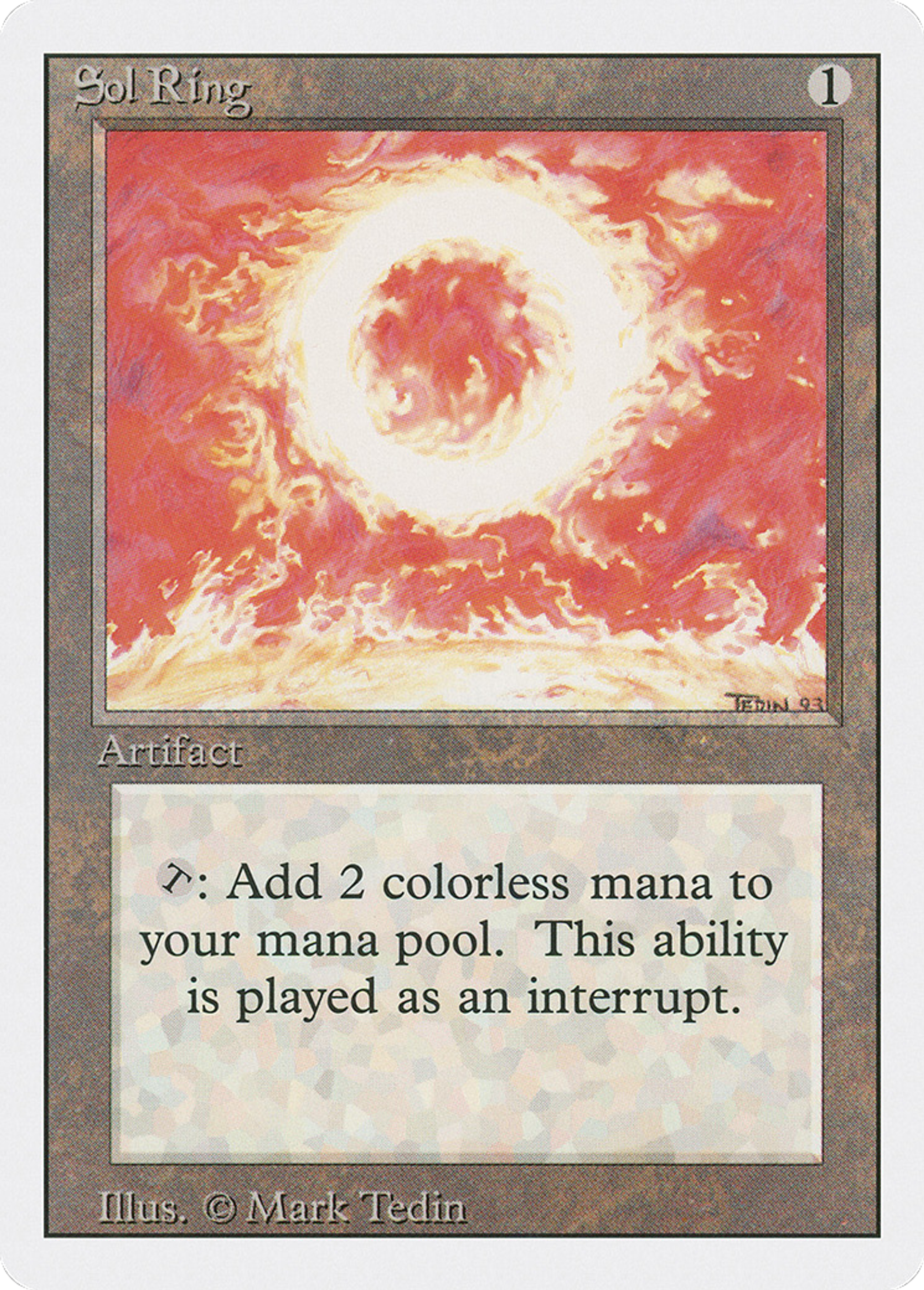 Sol Ring — Revised Edition — Magic: The Gathering