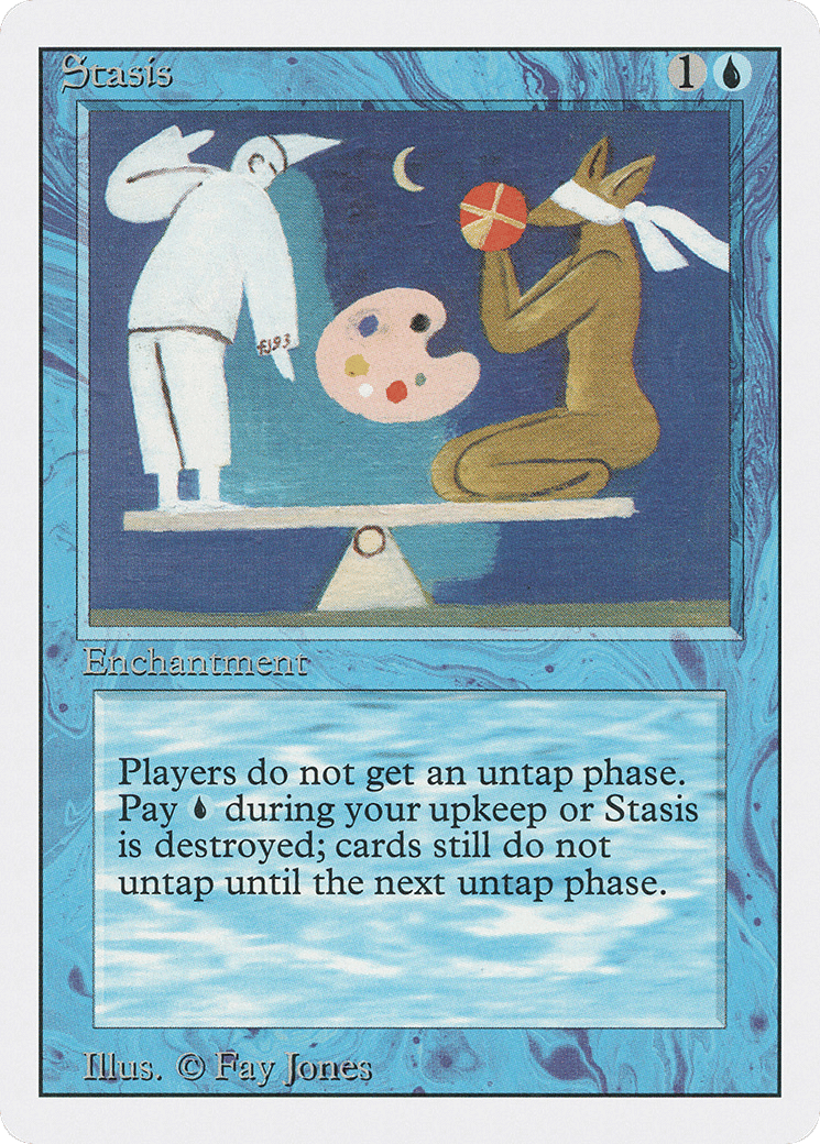 Stasis — Revised Edition — Magic: The Gathering
