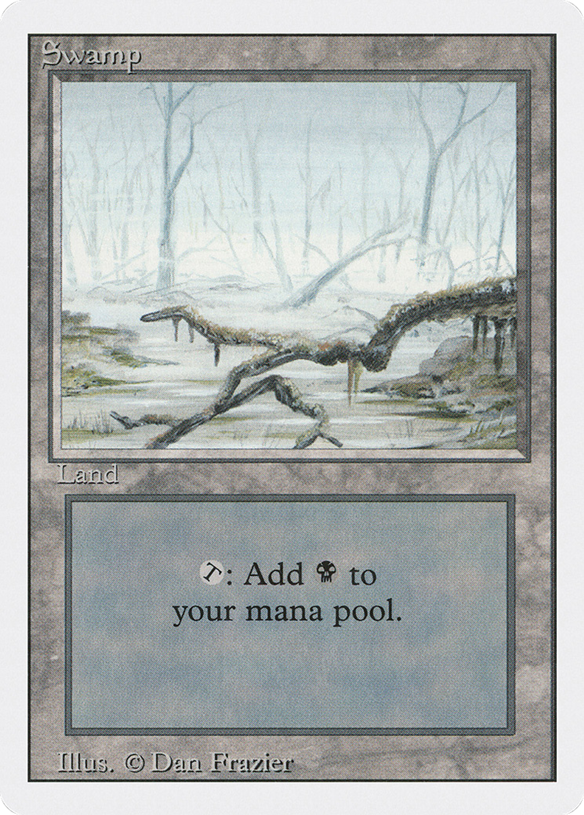 Swamp — Revised Edition — Magic: The Gathering