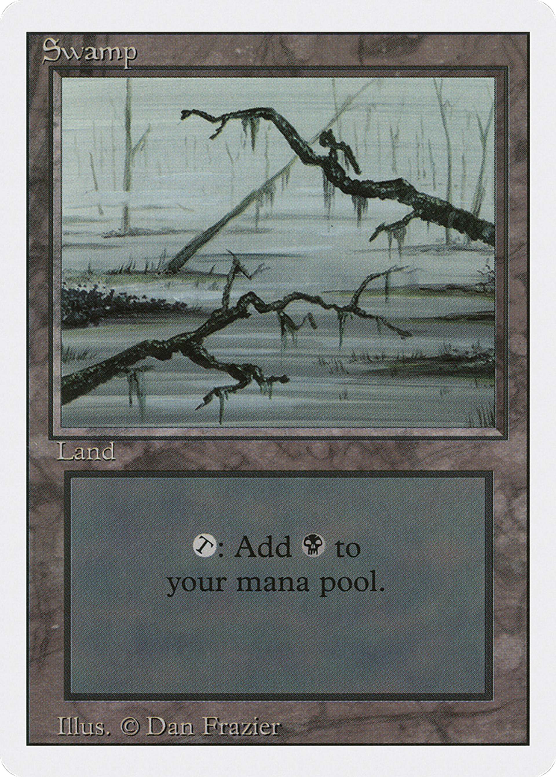 Swamp — Revised Edition — Magic: The Gathering