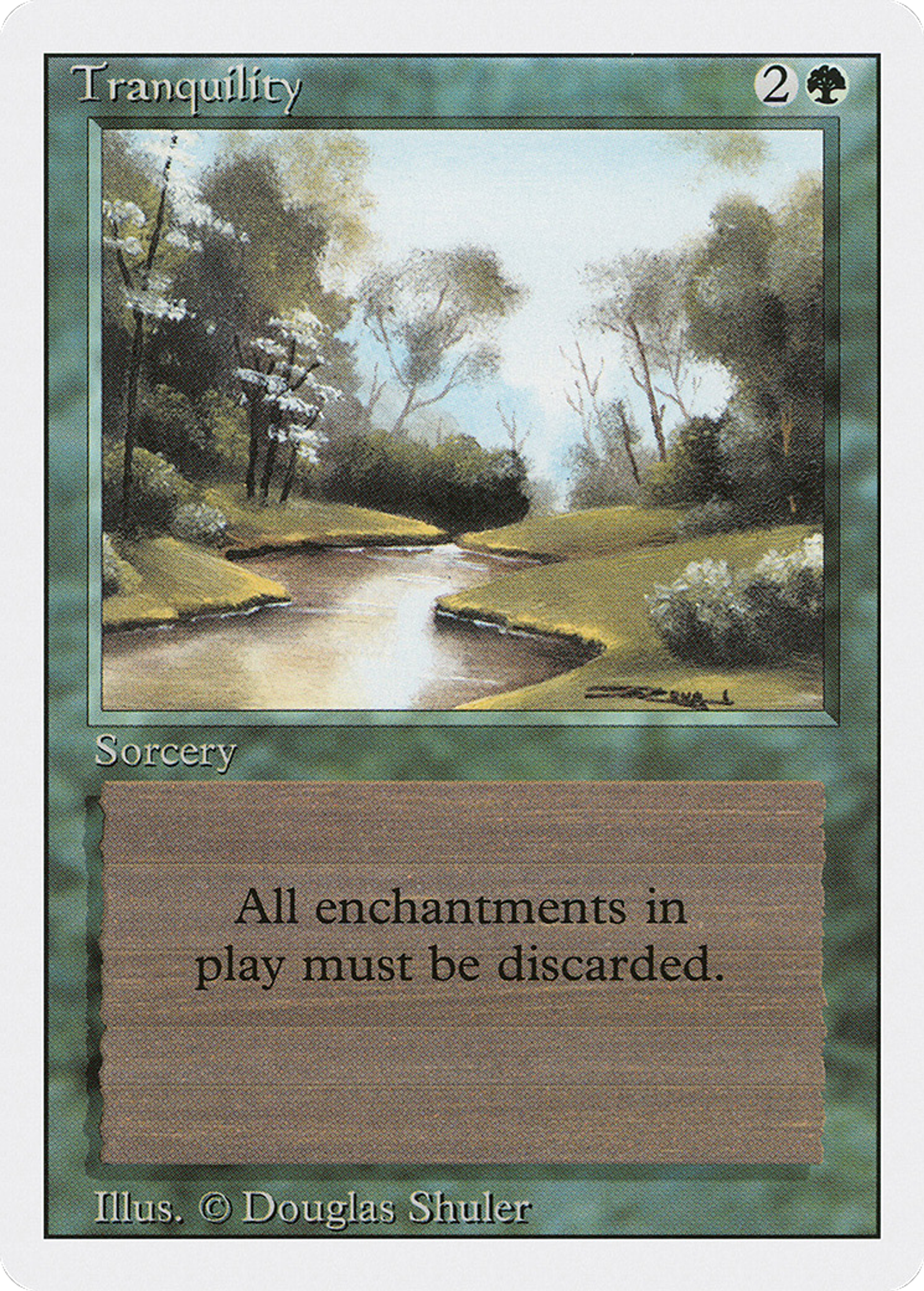 Tranquility — Revised Edition — Magic: The Gathering