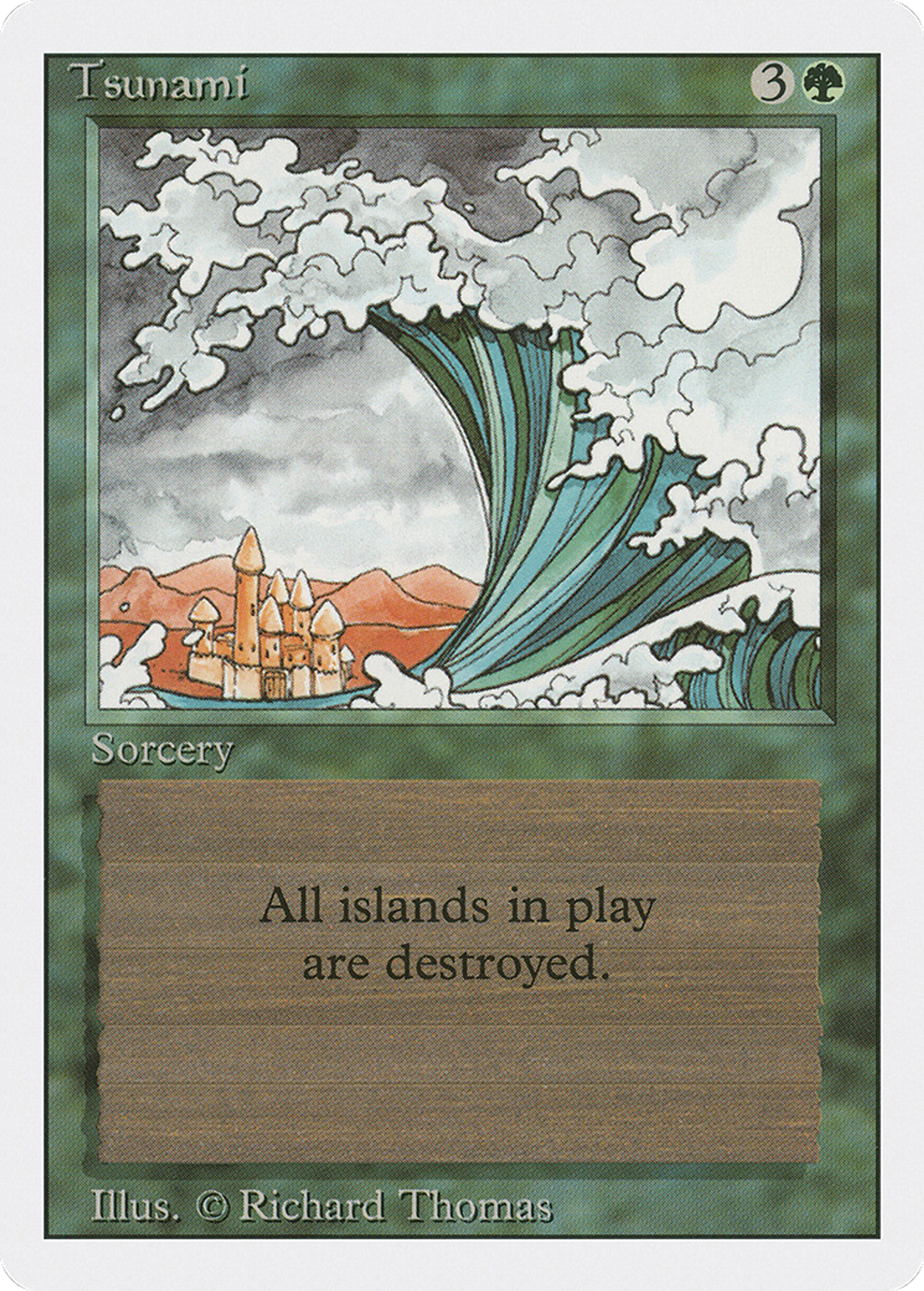 Tsunami — Revised Edition — Magic: The Gathering