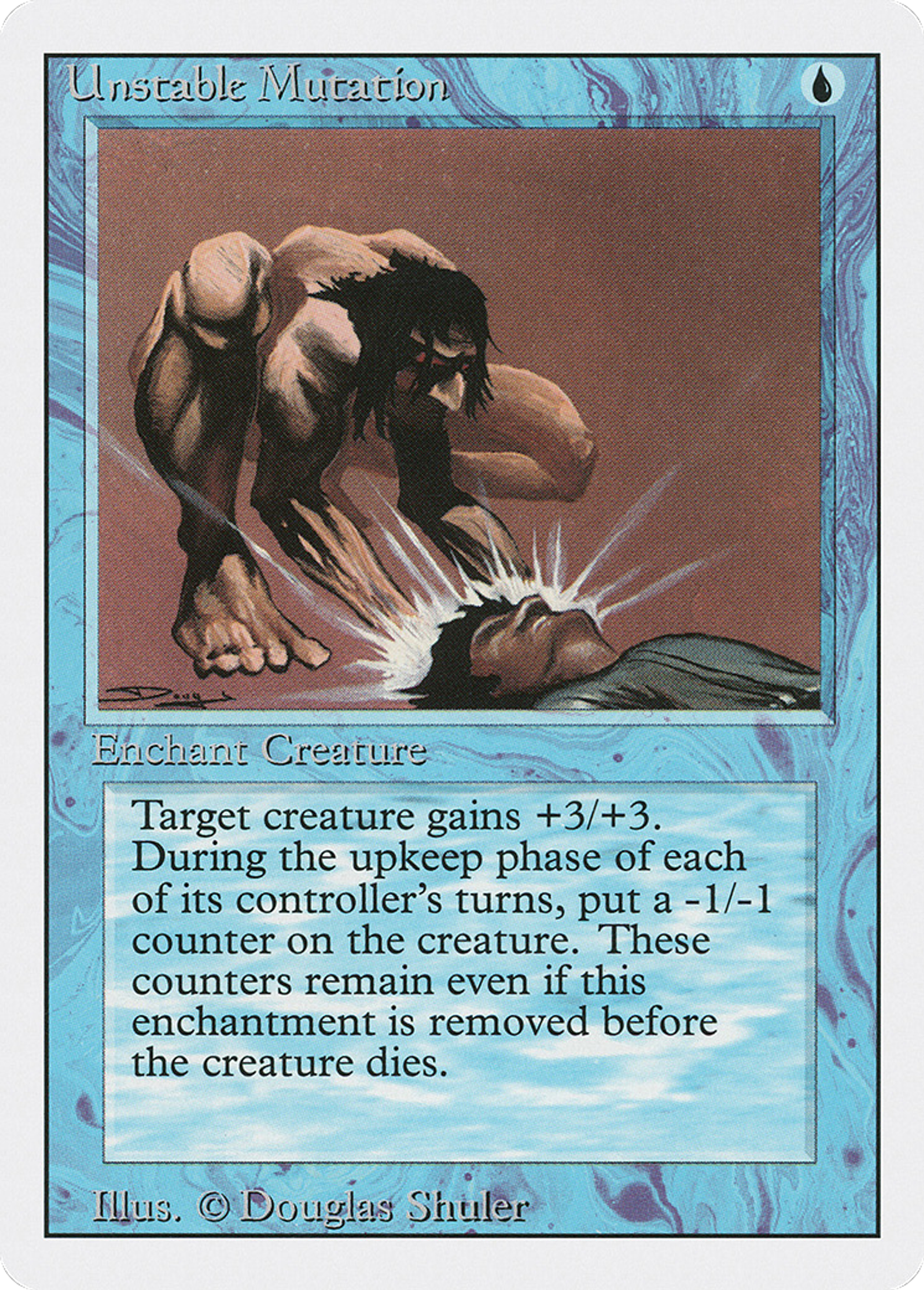Unstable Mutation — Revised Edition — Magic: The Gathering
