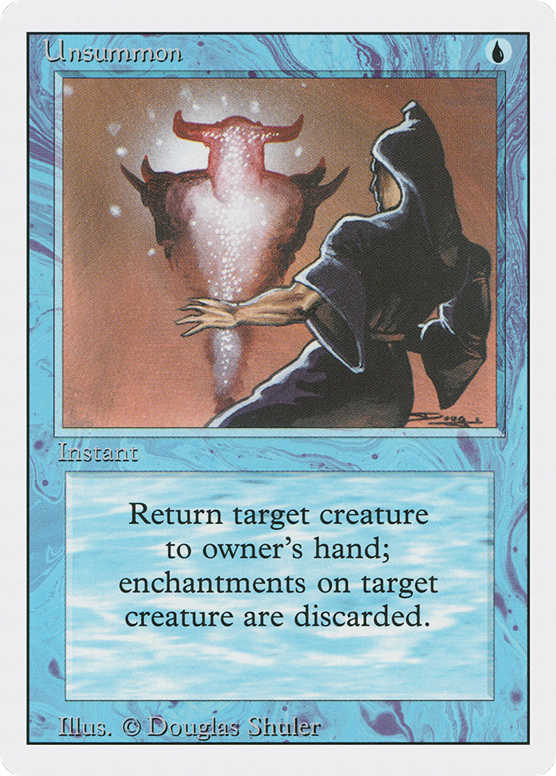Unsummon — Revised Edition — Magic: The Gathering