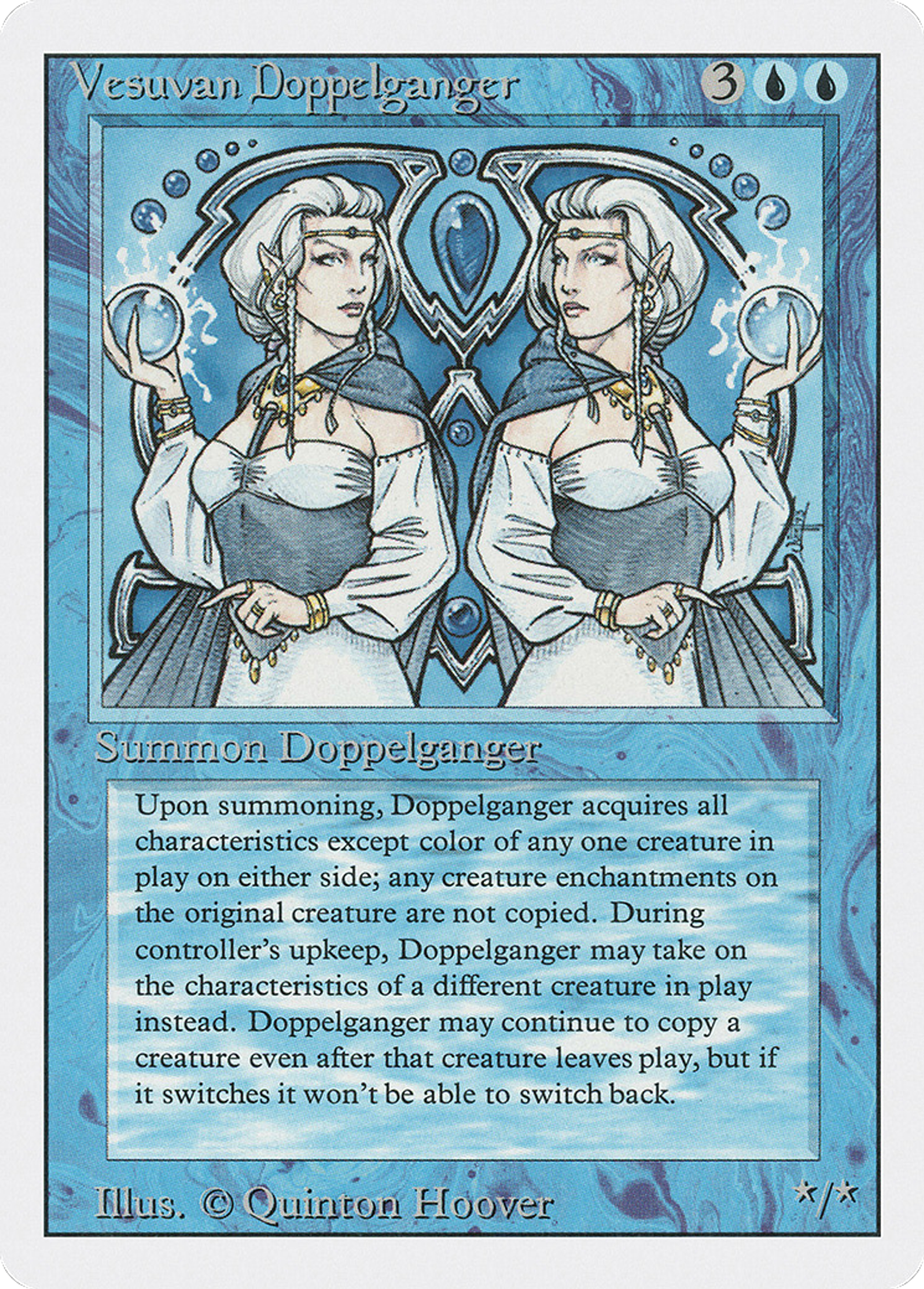 Vesuvan Doppelganger — Revised Edition — Magic: The Gathering