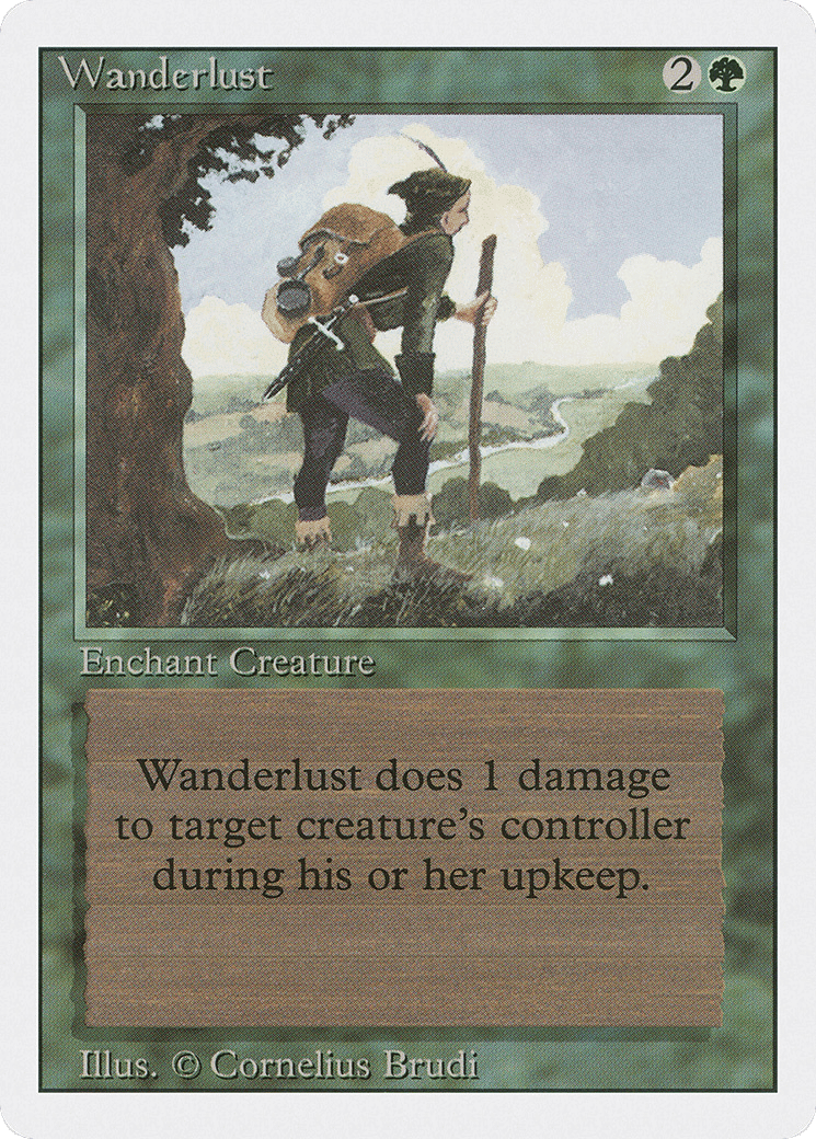 Wanderlust — Revised Edition — Magic: The Gathering