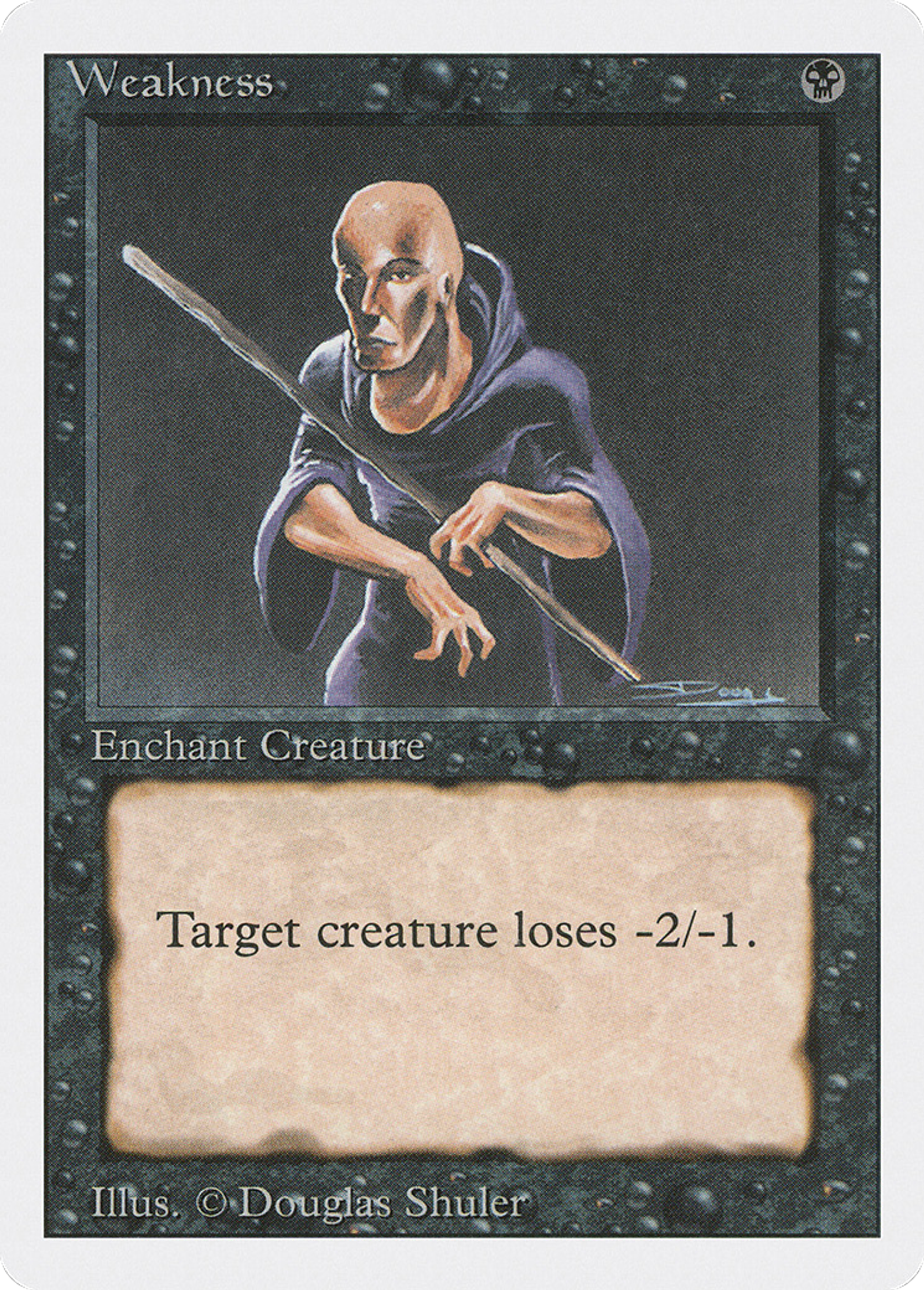 Weakness — Revised Edition — Magic: The Gathering