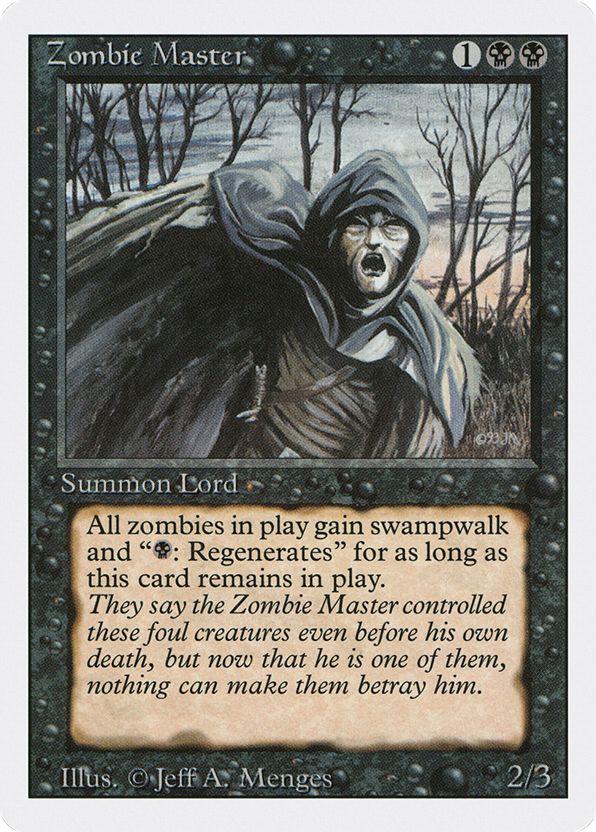 Zombie Master — Revised Edition — Magic: The Gathering