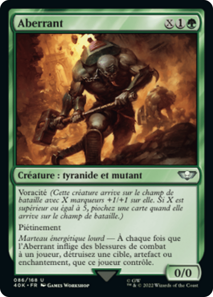 Aberrant — Warhammer 40,000 Commander — Magic: The Gathering