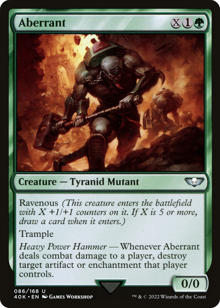 Aberrant — Warhammer 40,000 Commander — Magic: The Gathering