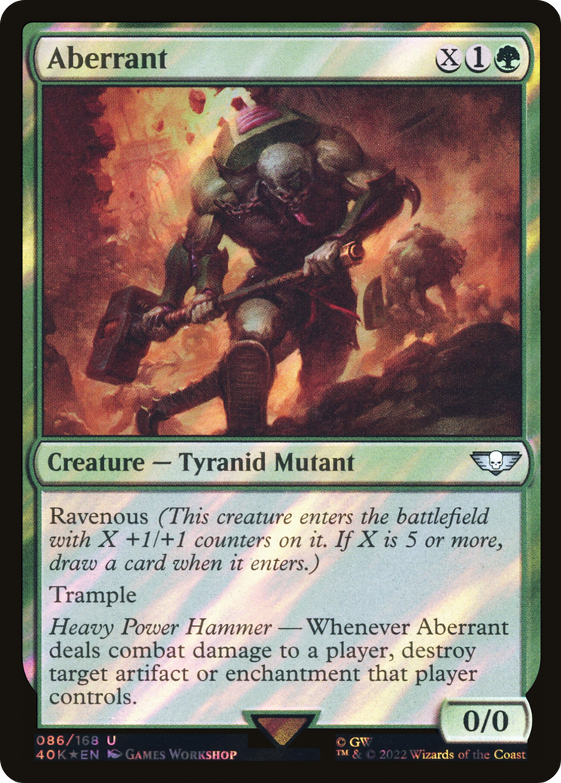 Aberrant — Warhammer 40,000 Commander — Magic: The Gathering