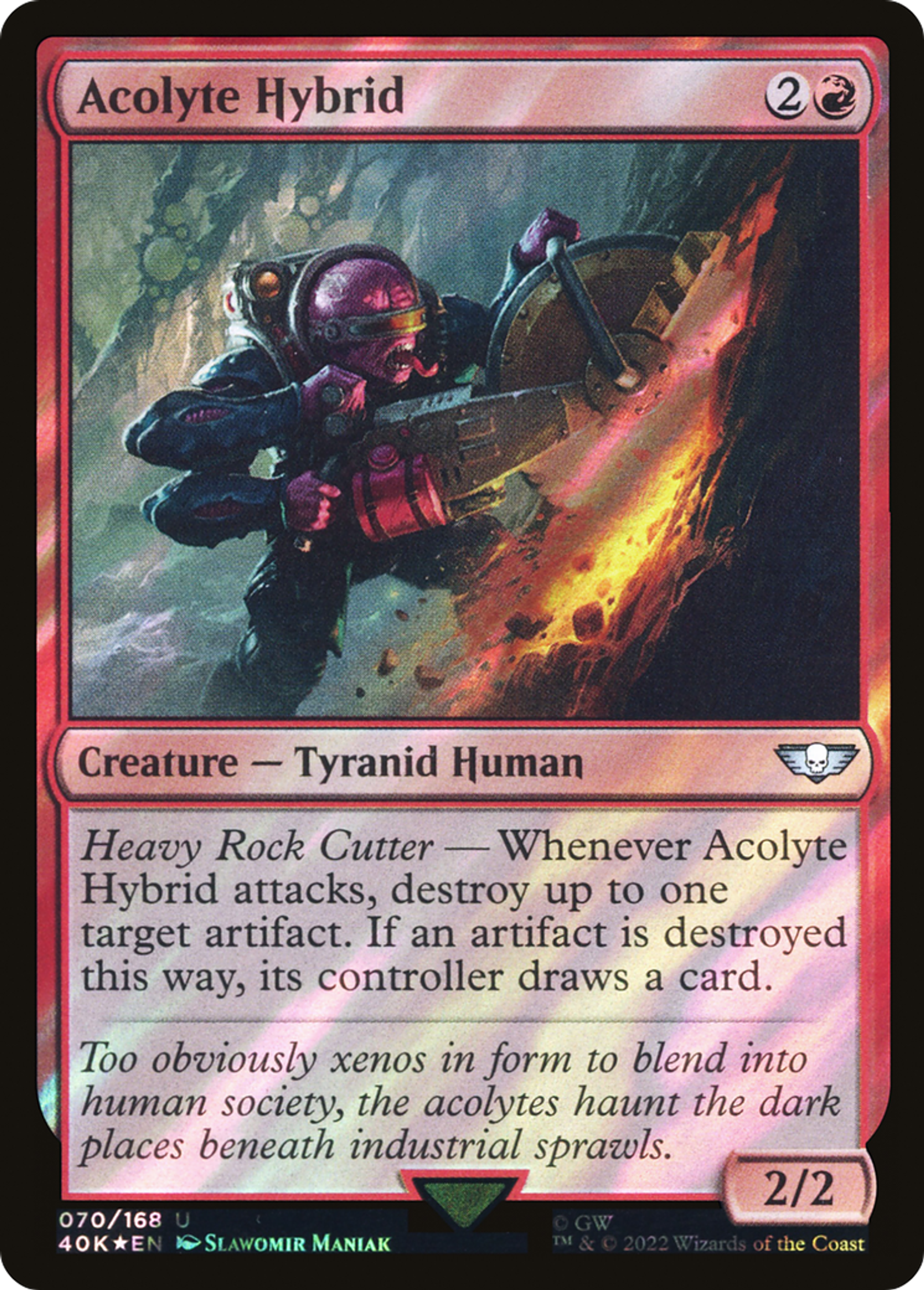 Acolyte Hybrid — Warhammer 40,000 Commander — Magic: The Gathering