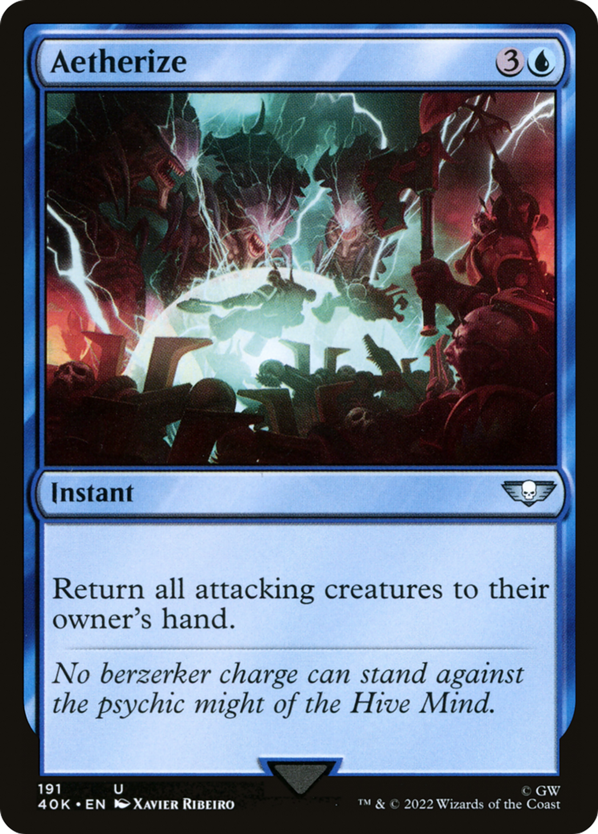 Aetherize — Warhammer 40,000 Commander — Magic: The Gathering