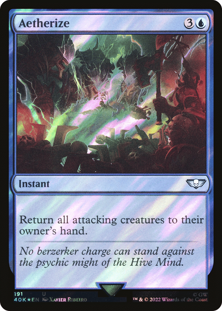 Aetherize — Warhammer 40,000 Commander — Magic: The Gathering