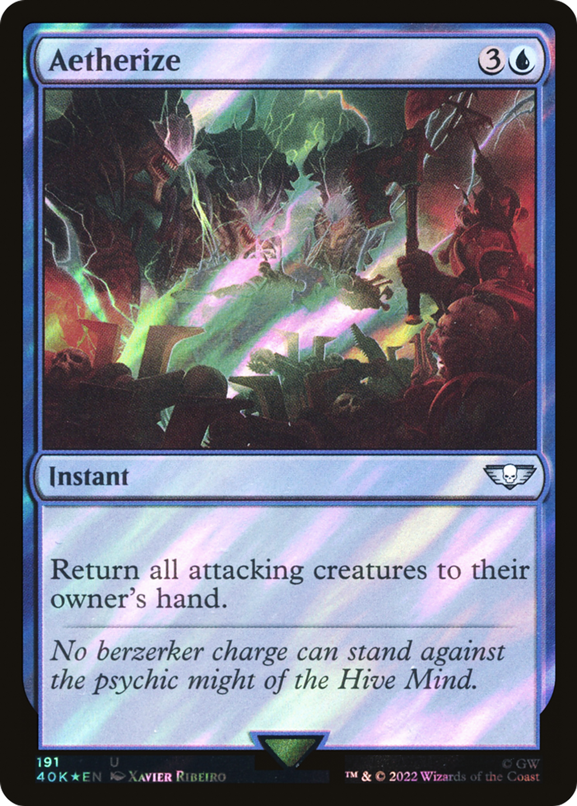 Aetherize — Warhammer 40,000 Commander — Magic: The Gathering