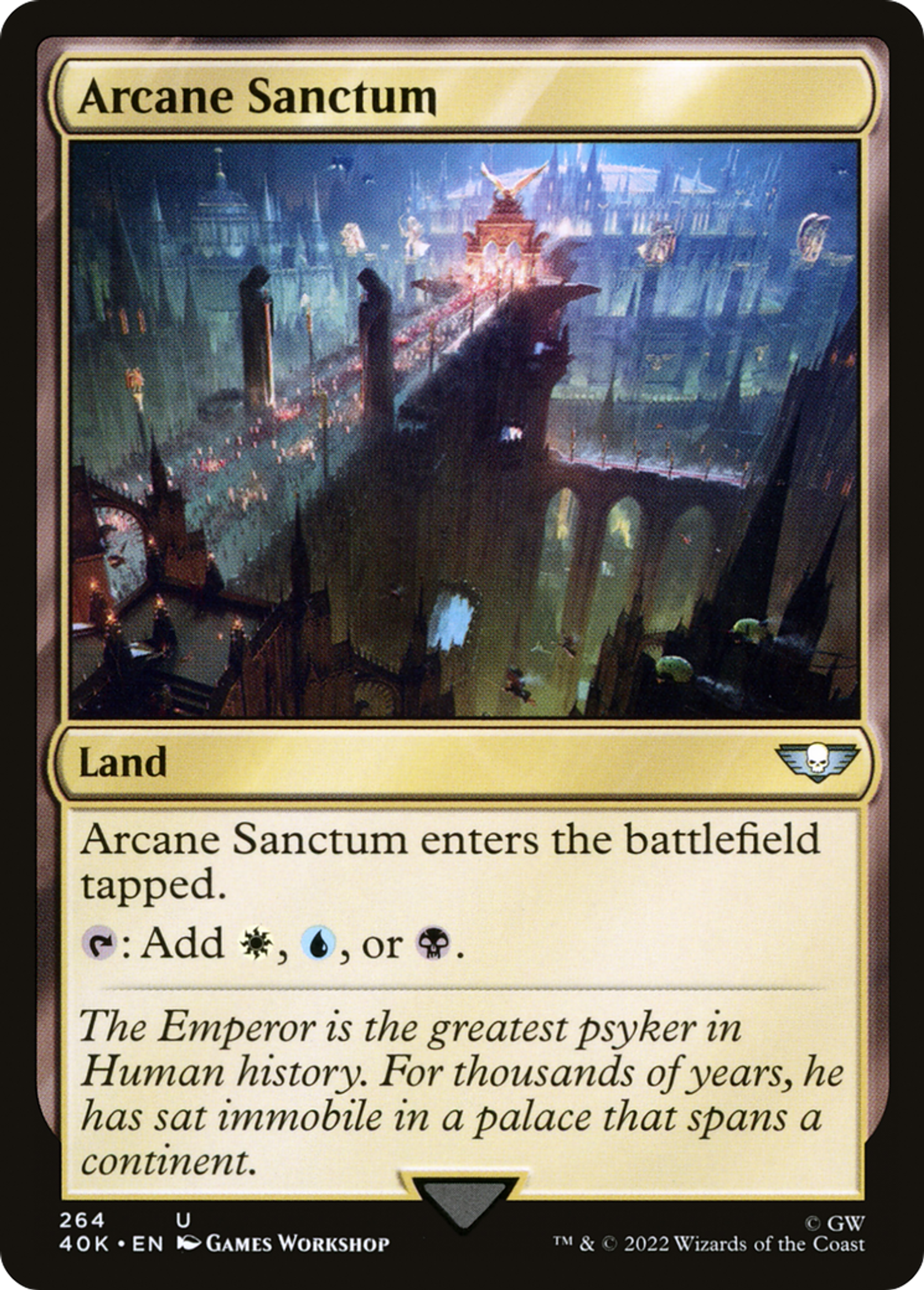 Sanctuaire ésotérique — Warhammer 40,000 Commander — Magic: The Gathering