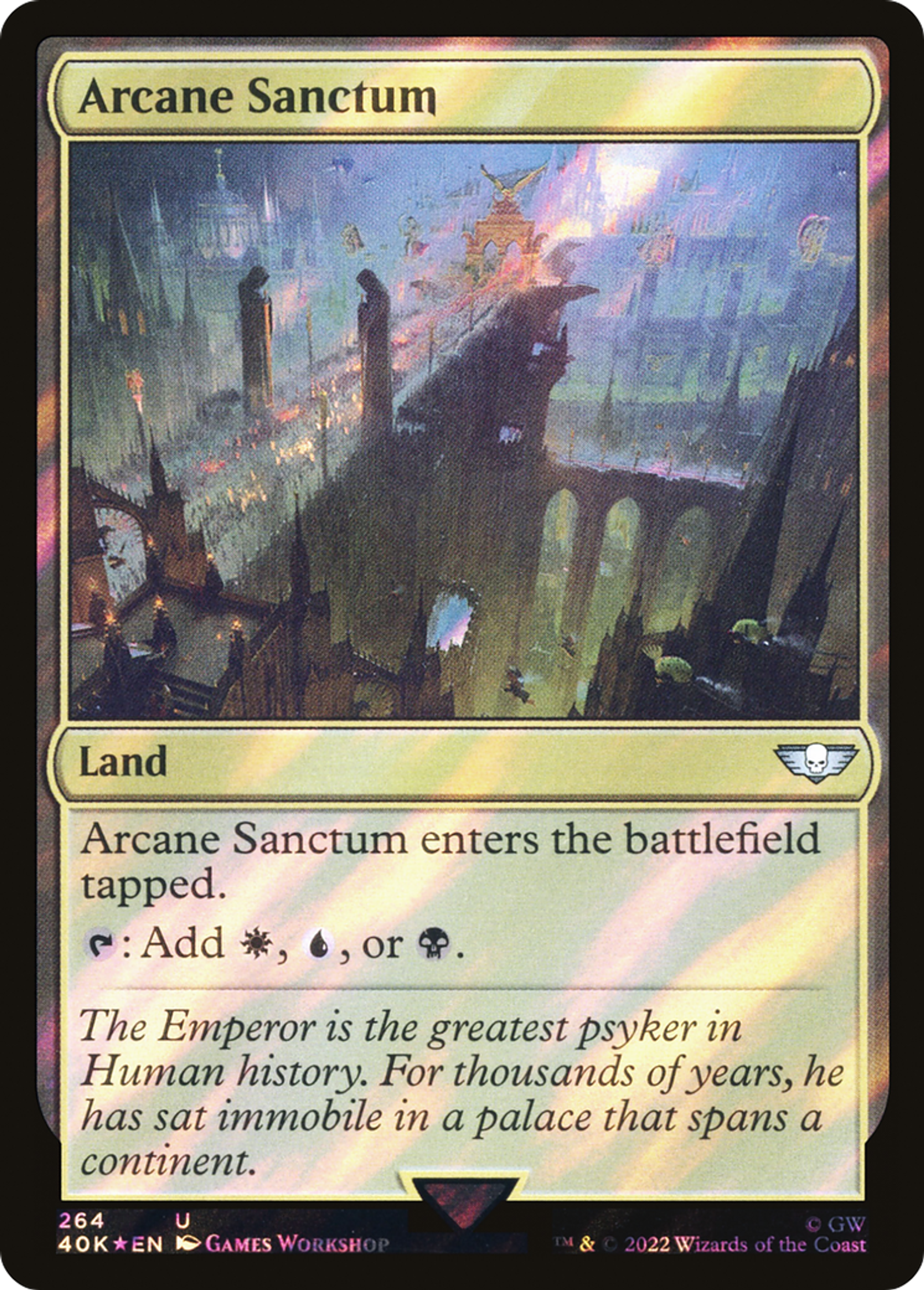 Sanctuaire ésotérique — Warhammer 40,000 Commander — Magic: The Gathering