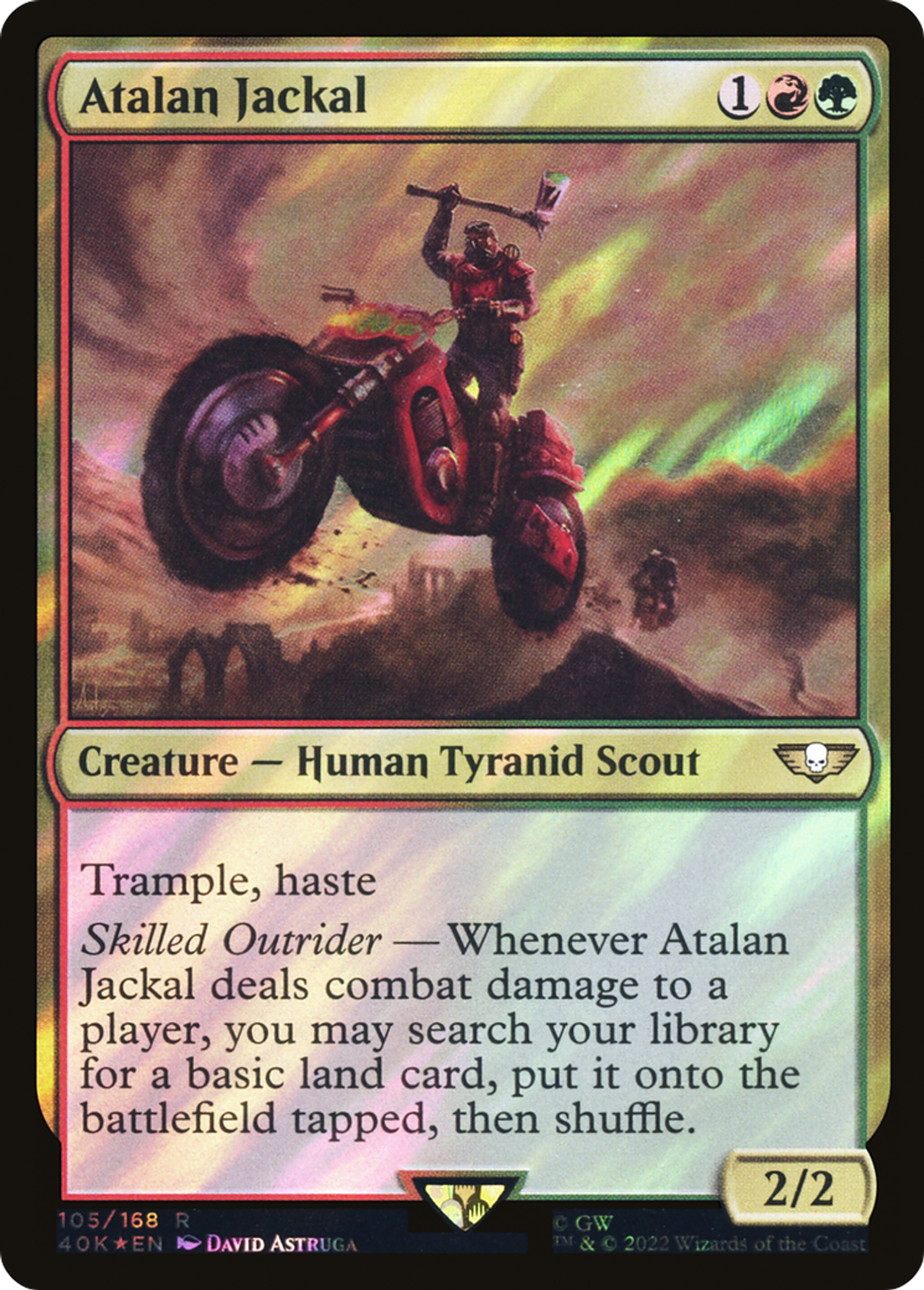 Atalan Jackal — Warhammer 40,000 Commander — Magic: The Gathering
