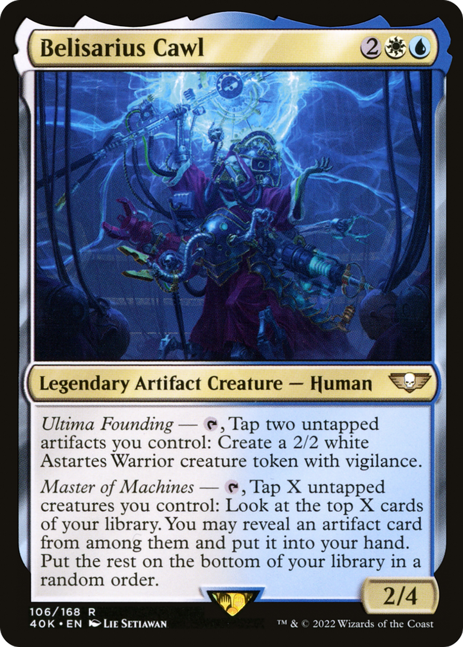 Belisarius Cawl — Warhammer 40,000 Commander — Magic: The Gathering
