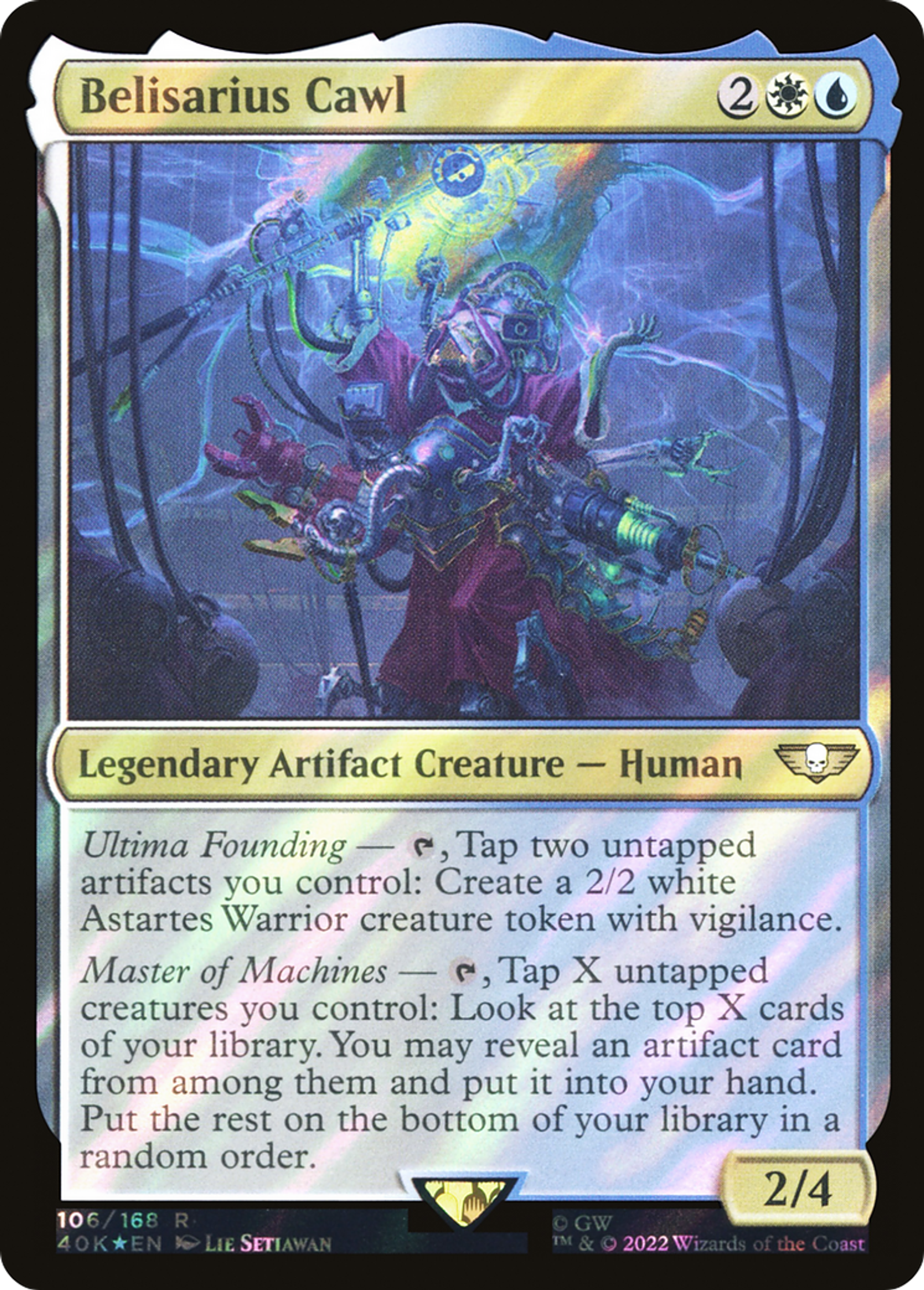 Belisarius Cawl — Warhammer 40,000 Commander — Magic: The Gathering