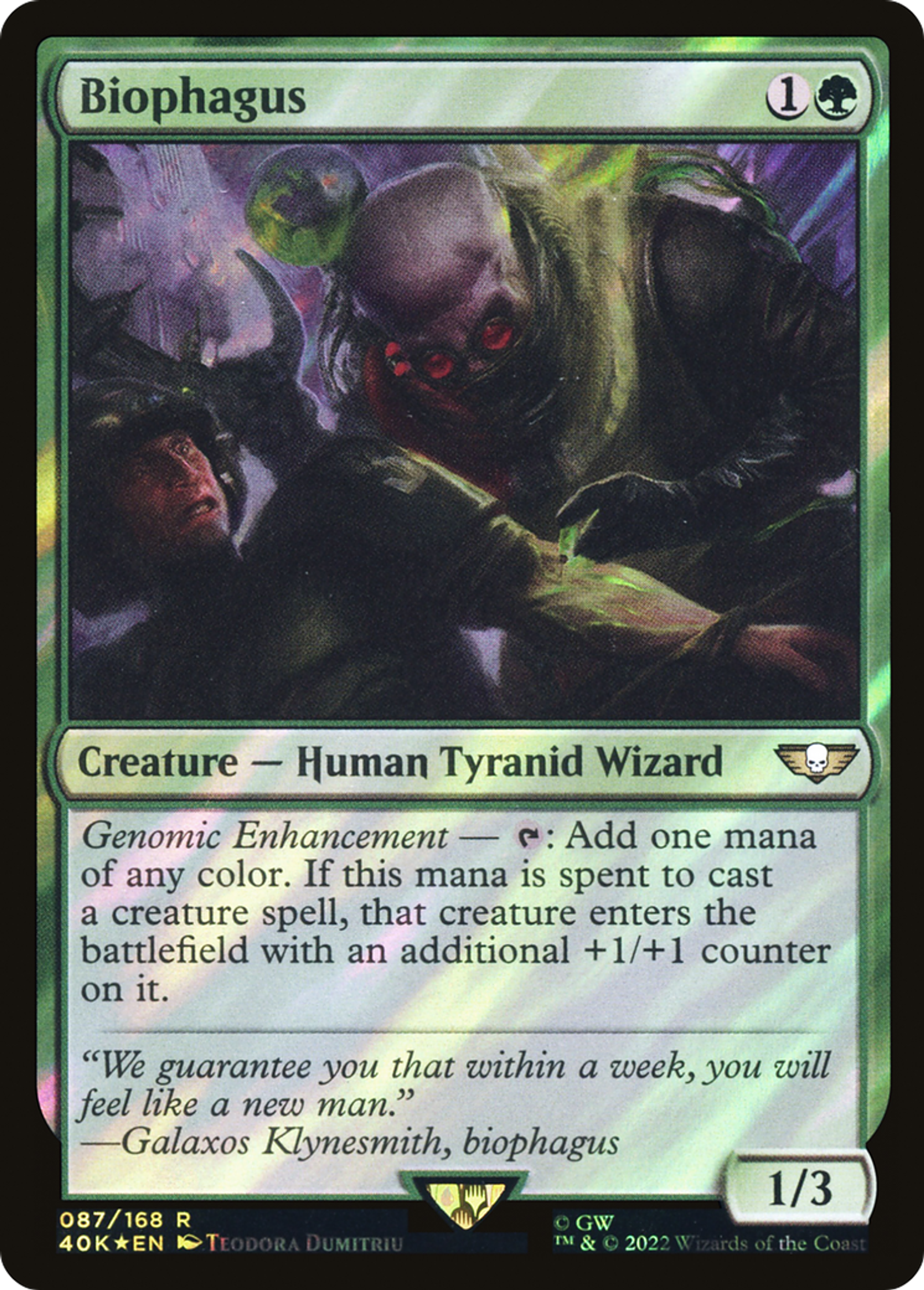 Biophagus — Warhammer 40,000 Commander — Magic: The Gathering