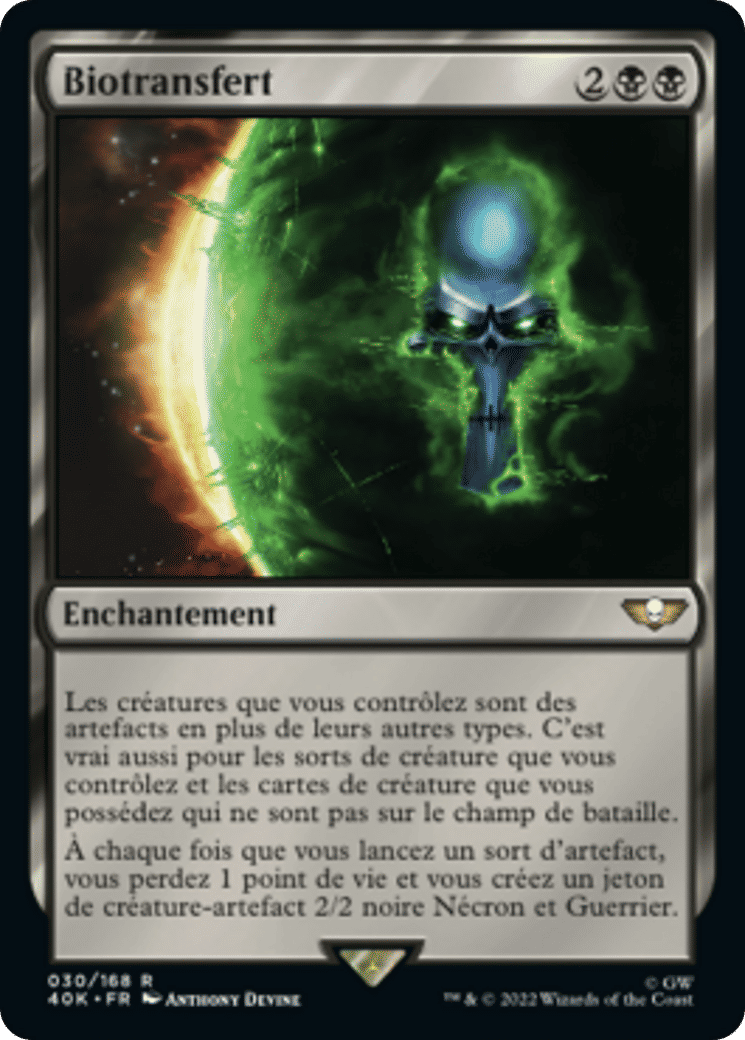 Biotransfert — Warhammer 40,000 Commander — Magic: The Gathering