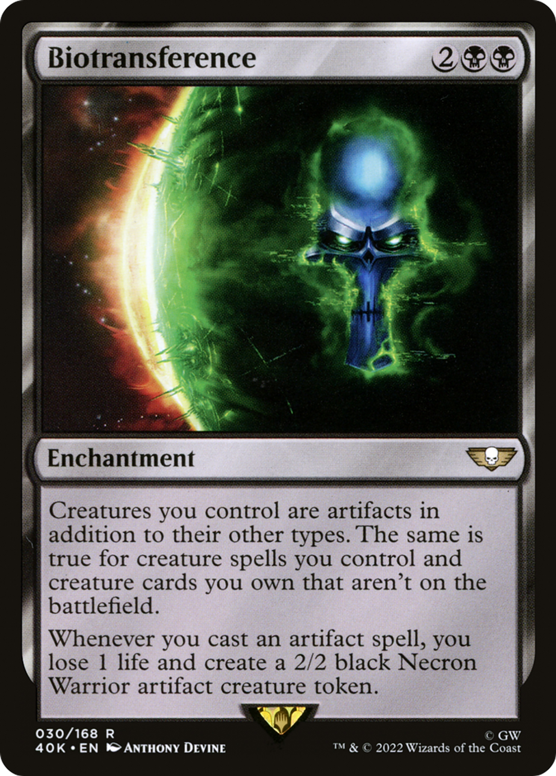 Biotransference — Warhammer 40,000 Commander — Magic: The Gathering