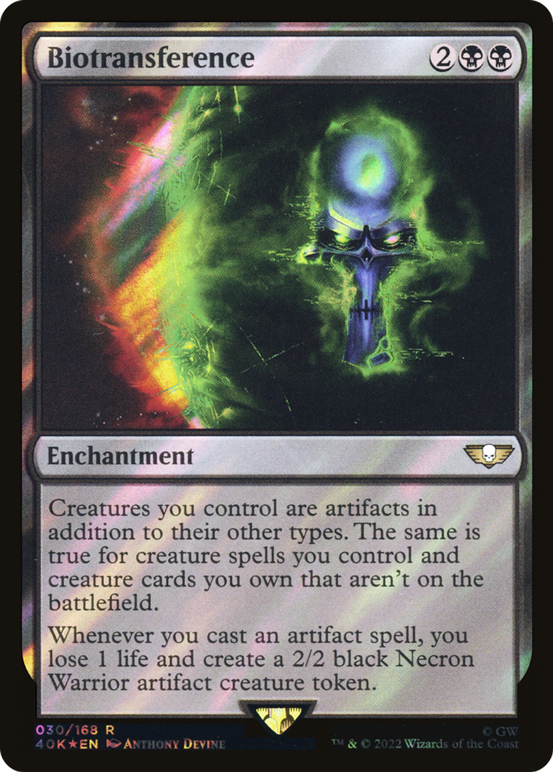 Biotransference — Warhammer 40,000 Commander — Magic: The Gathering