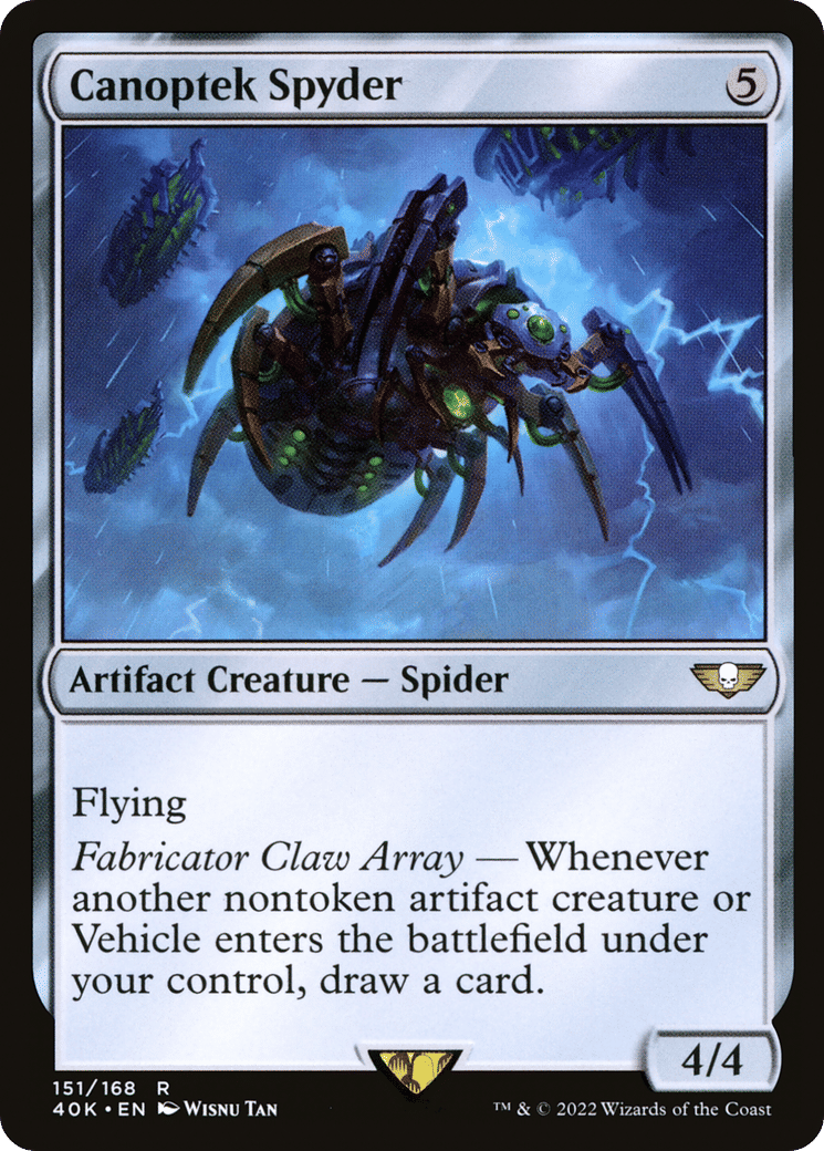 Canoptek Spyder — Warhammer 40,000 Commander — Magic: The Gathering