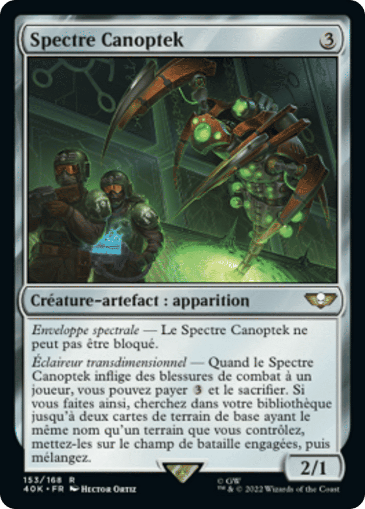 Spectre Canoptek — Warhammer 40,000 Commander — Magic: The Gathering