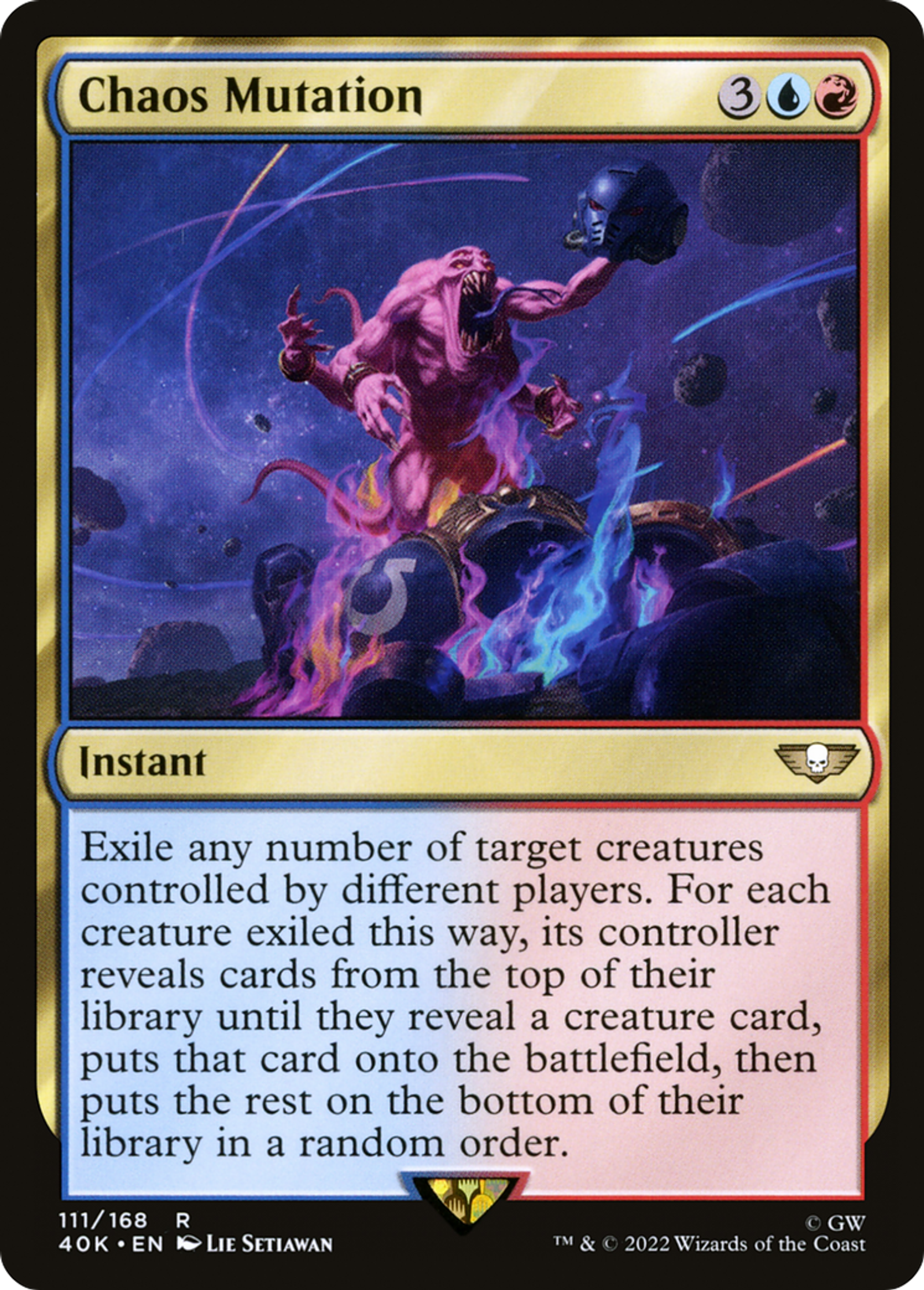 Mutation du Chaos — Warhammer 40,000 Commander — Magic: The Gathering