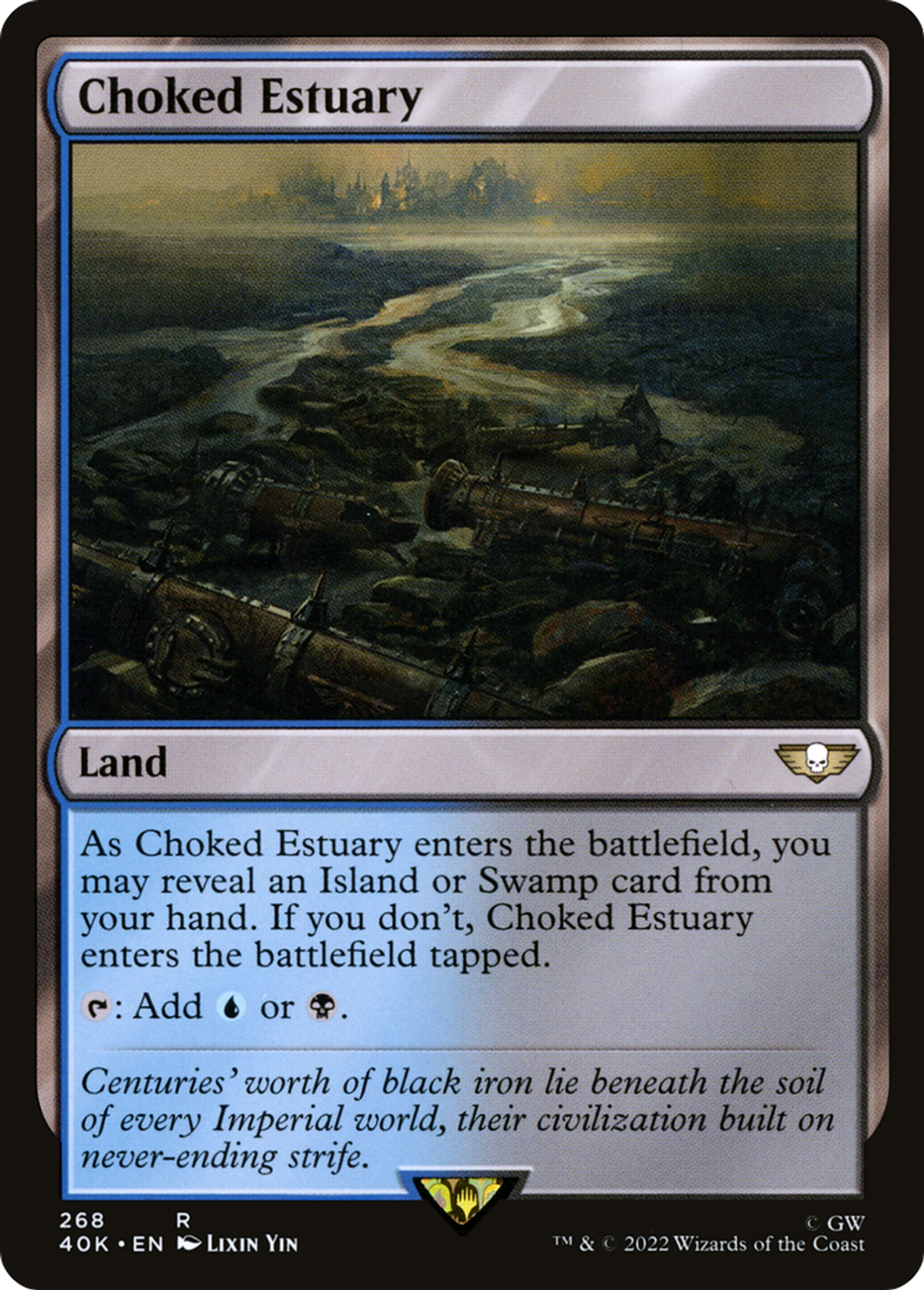 Estuaire asphyxié — Warhammer 40,000 Commander — Magic: The Gathering