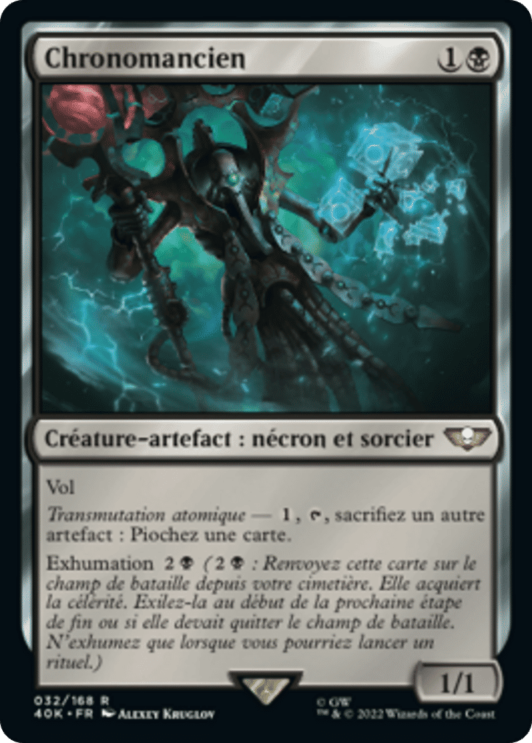 Chronomancien — Warhammer 40,000 Commander — Magic: The Gathering