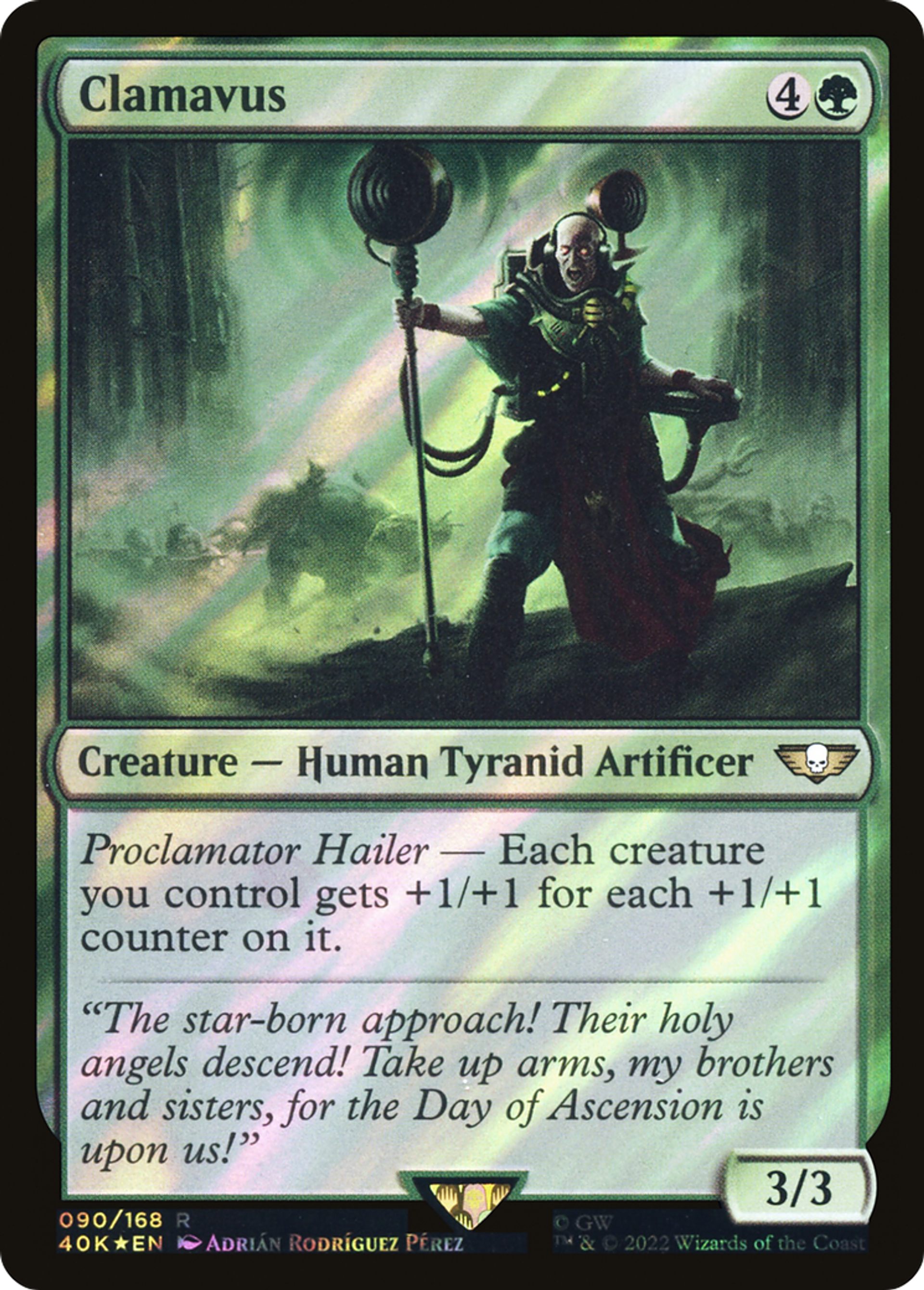 Clamavus — Warhammer 40,000 Commander — Magic: The Gathering