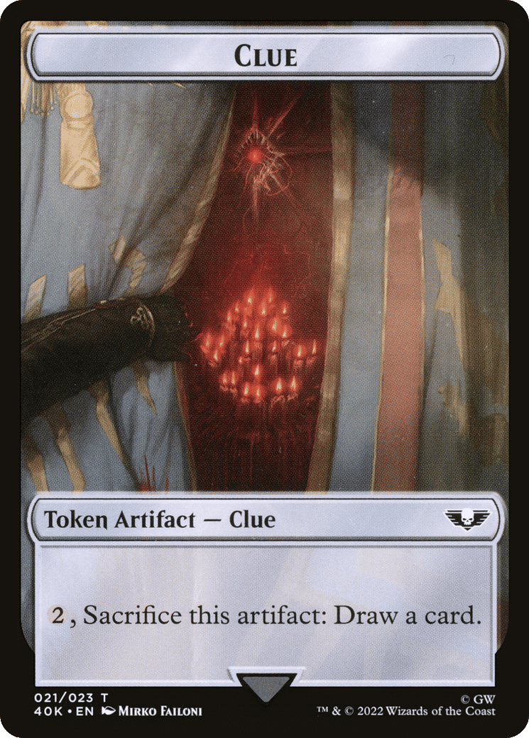 Clue — Warhammer 40,000 Commander — Magic: The Gathering