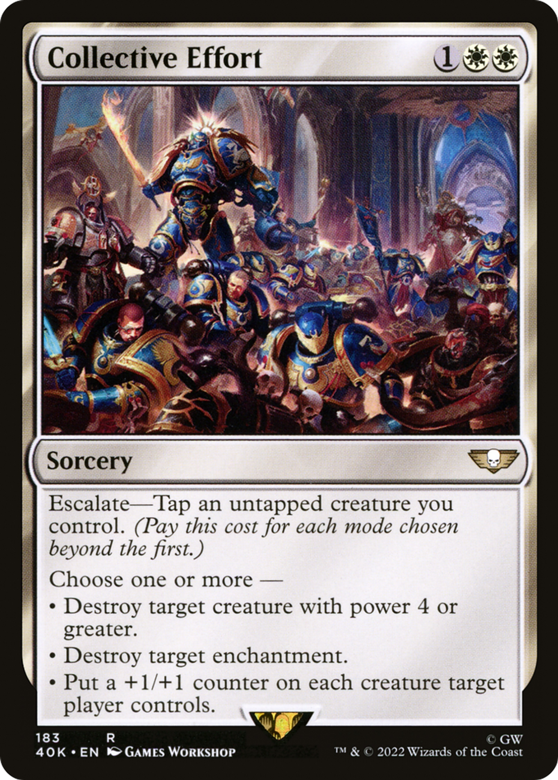 Collective Effort — Warhammer 40,000 Commander — Magic: The Gathering