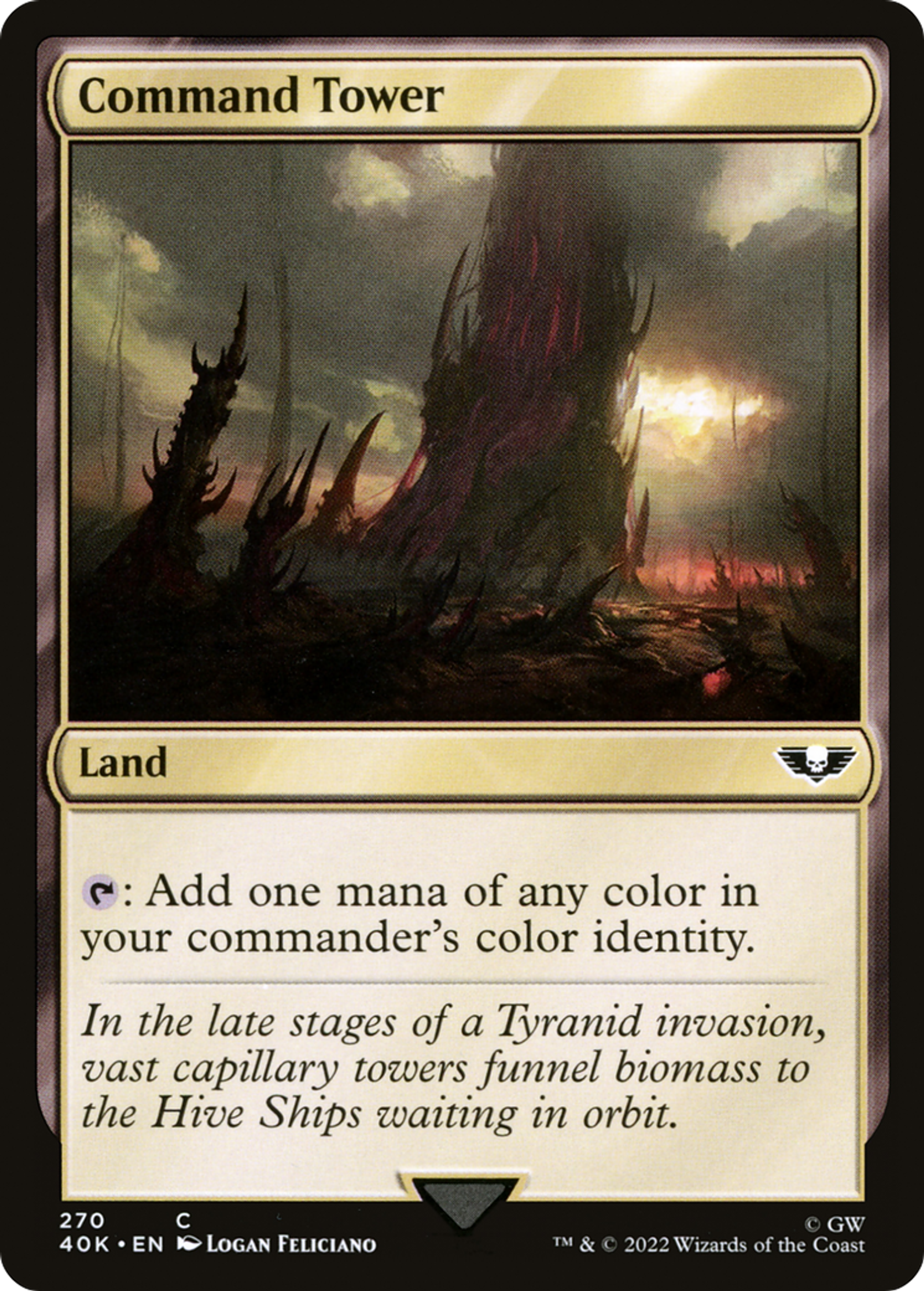Tour de commandement — Warhammer 40,000 Commander — Magic: The Gathering