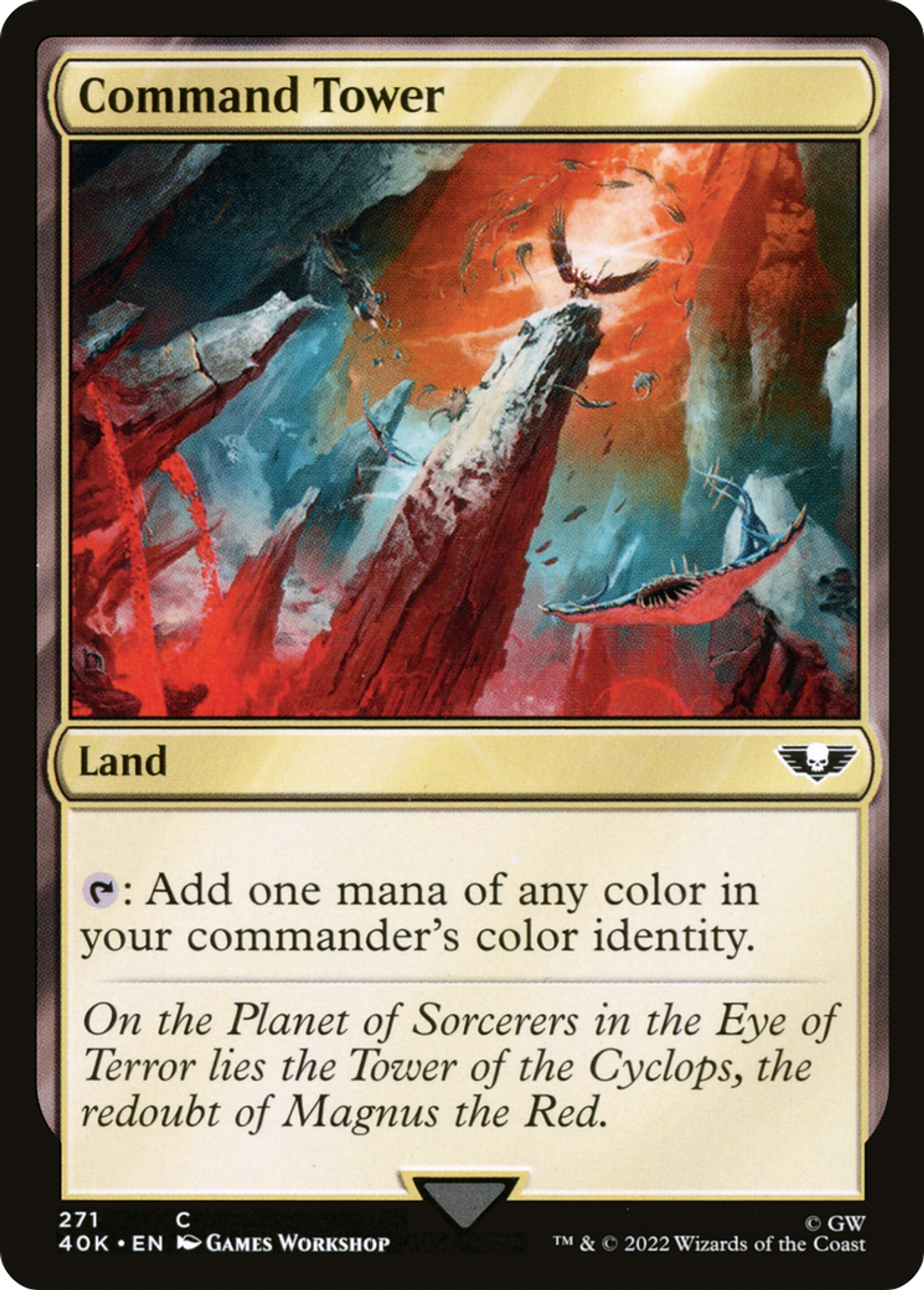 Tour de commandement — Warhammer 40,000 Commander — Magic: The Gathering