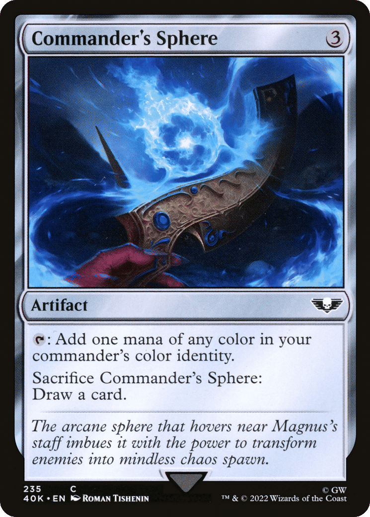 Commander's Sphere — Warhammer 40,000 Commander — Magic: The Gathering