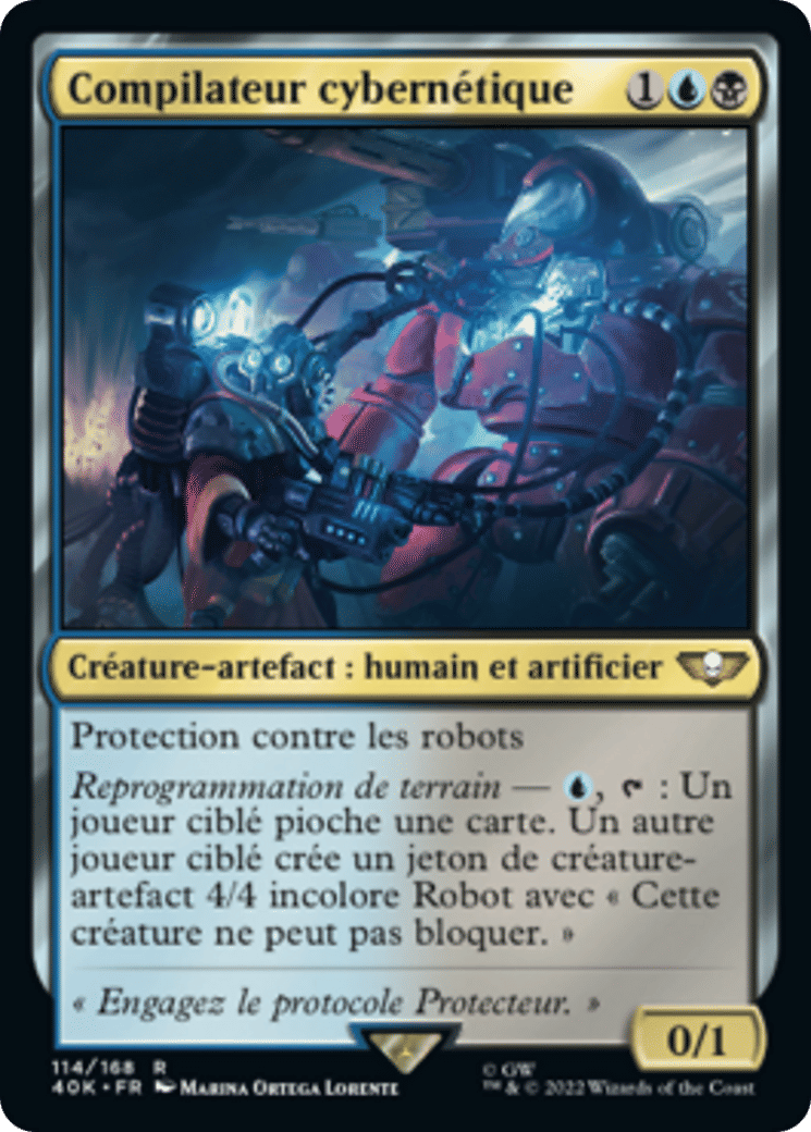 Compilateur cybernétique — Warhammer 40,000 Commander — Magic: The Gathering
