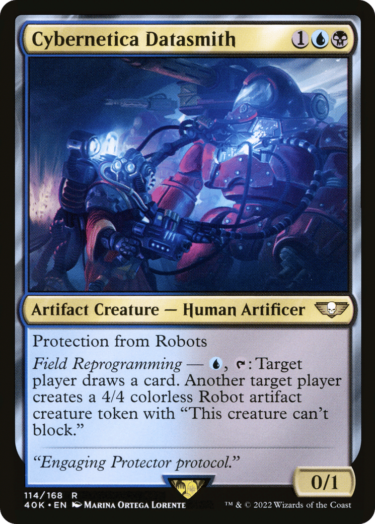 Cybernetica Datasmith — Warhammer 40,000 Commander — Magic: The Gathering